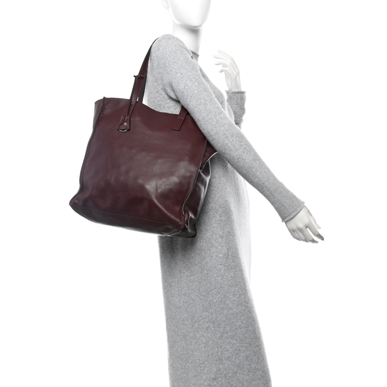 Soft Calf Reversible Tote Granato