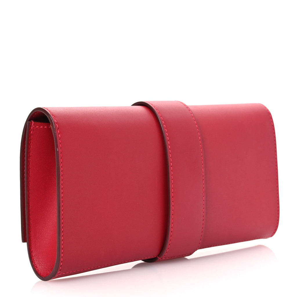 Tadelakt Medor 23 Clutch Rouge Vif