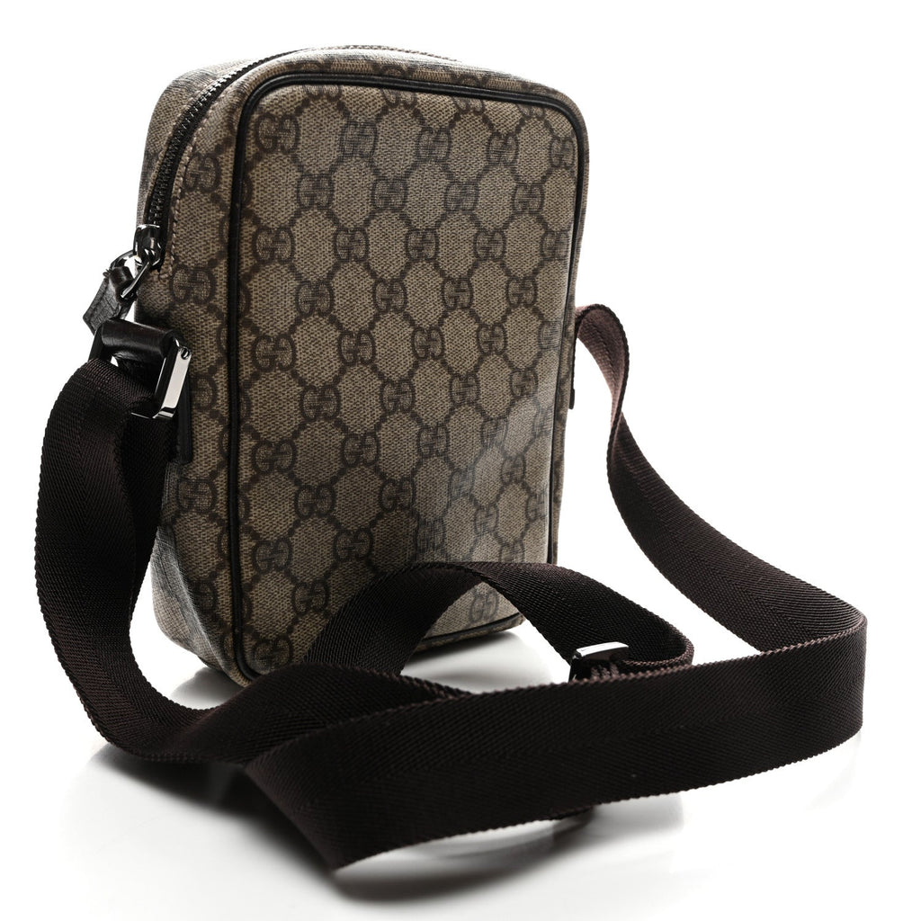 GG Plus Monogram Messenger Bag Ebony