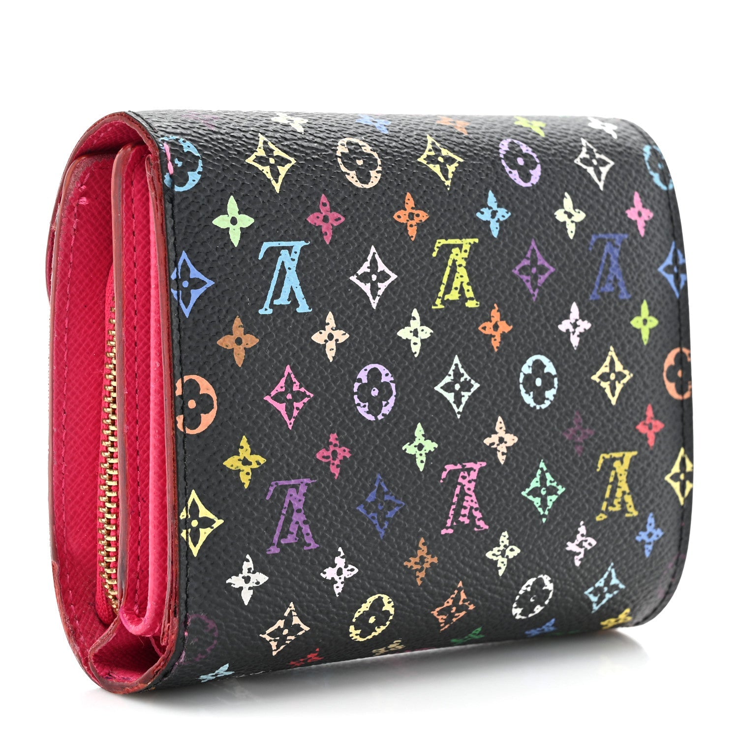 Monogram Multicolor Joey Wallet Black Grenade