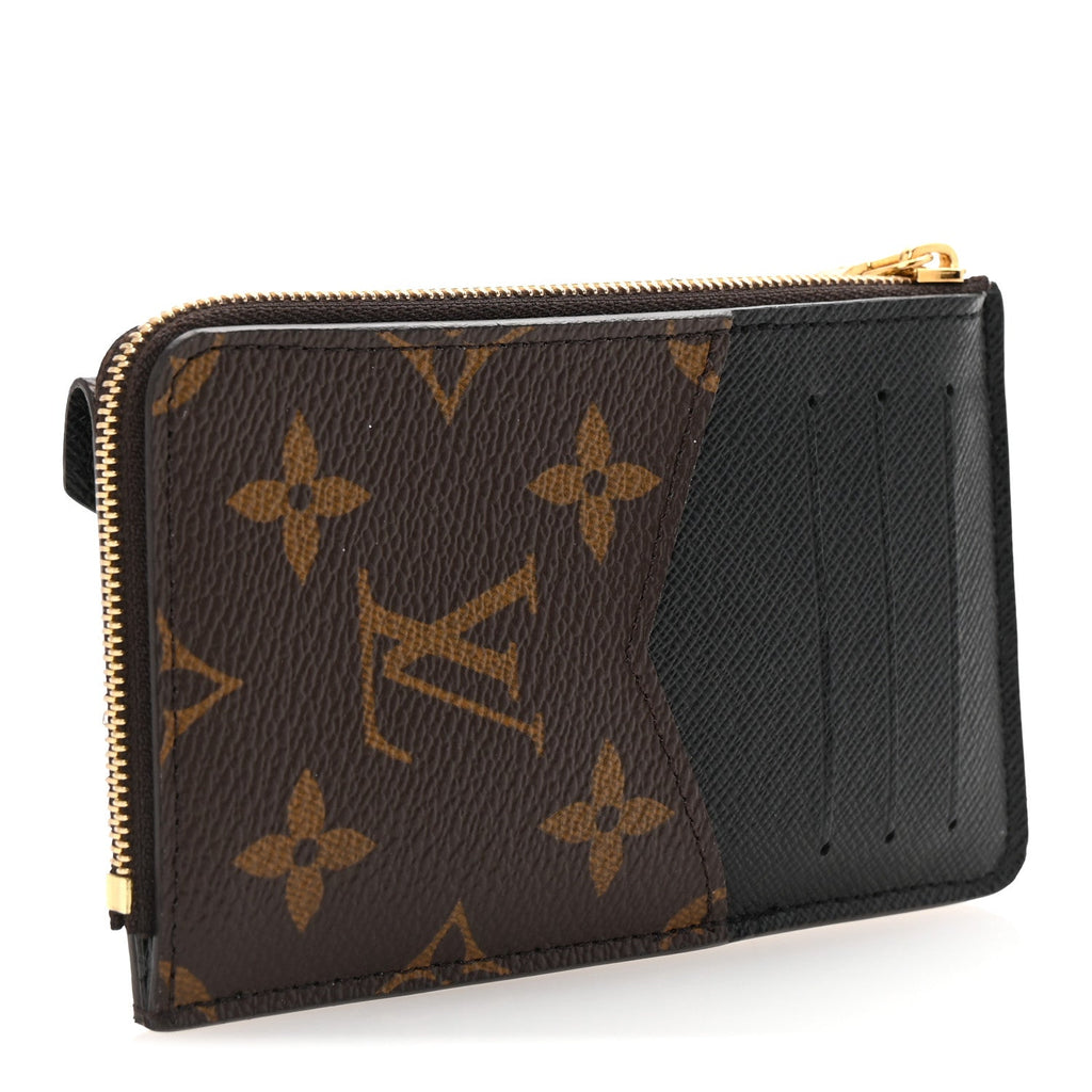 Monogram Recto Verso  Holder Black
