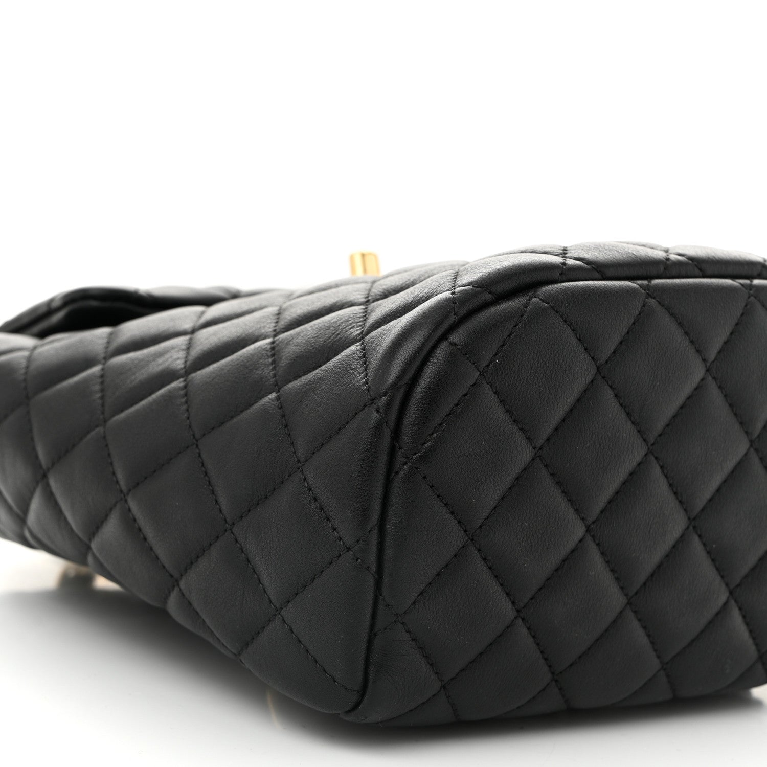 Calfskin Quilted Mini Urban Spirit Backpack Black
