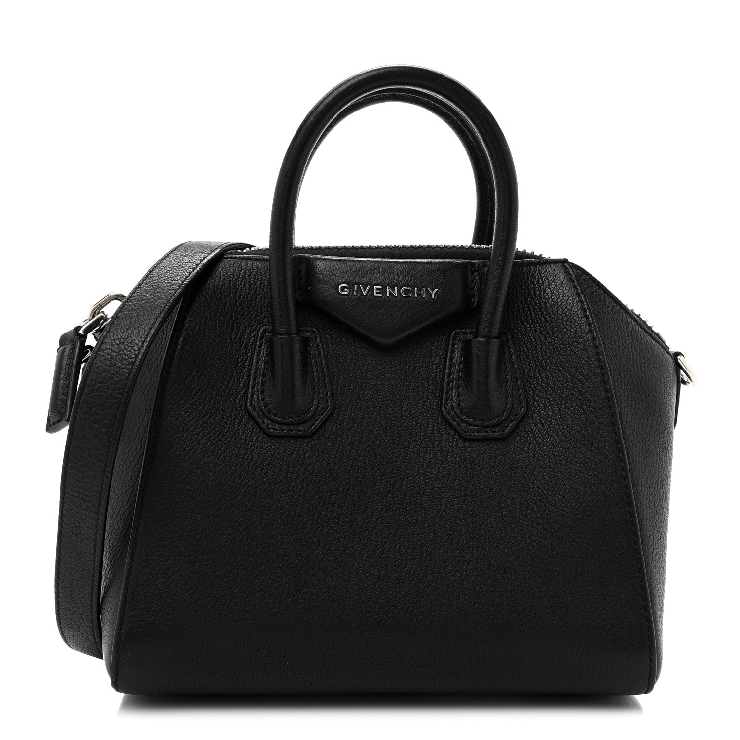 Sugar Goatskin Mini Antigona Black