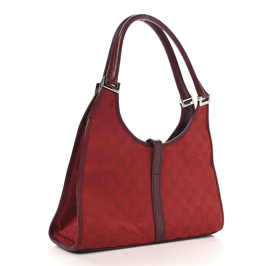 Monogram Small Bardot Bag Red