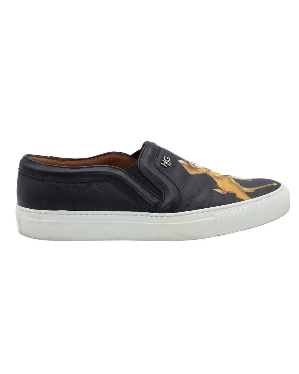 Givenchy Bambi Skate Sneakers in Black Leather