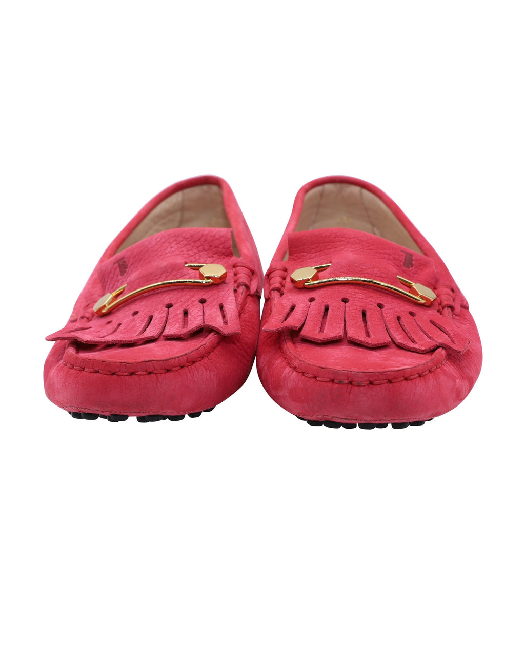 Women's Tod's Gommino Loafers in Pink Leather