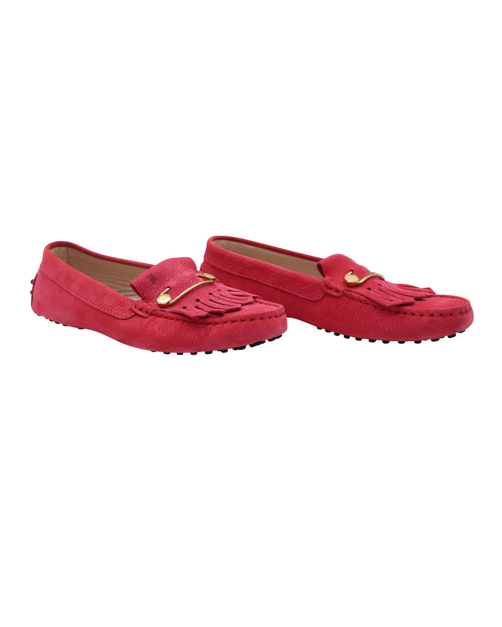Women's Tod's Gommino Loafers in Pink Leather