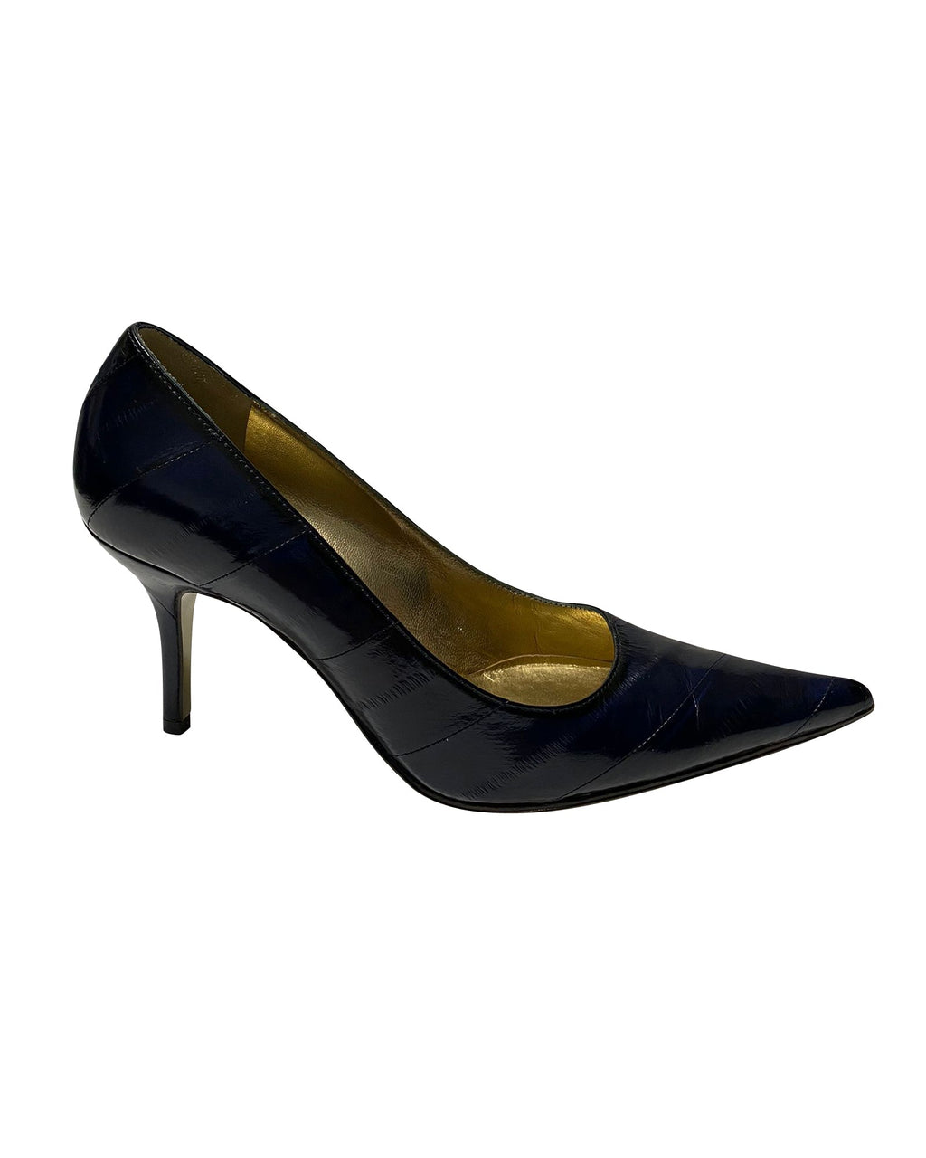 Women's Dolce & Gabbana inale 60 Pumps in Black Eel Leather