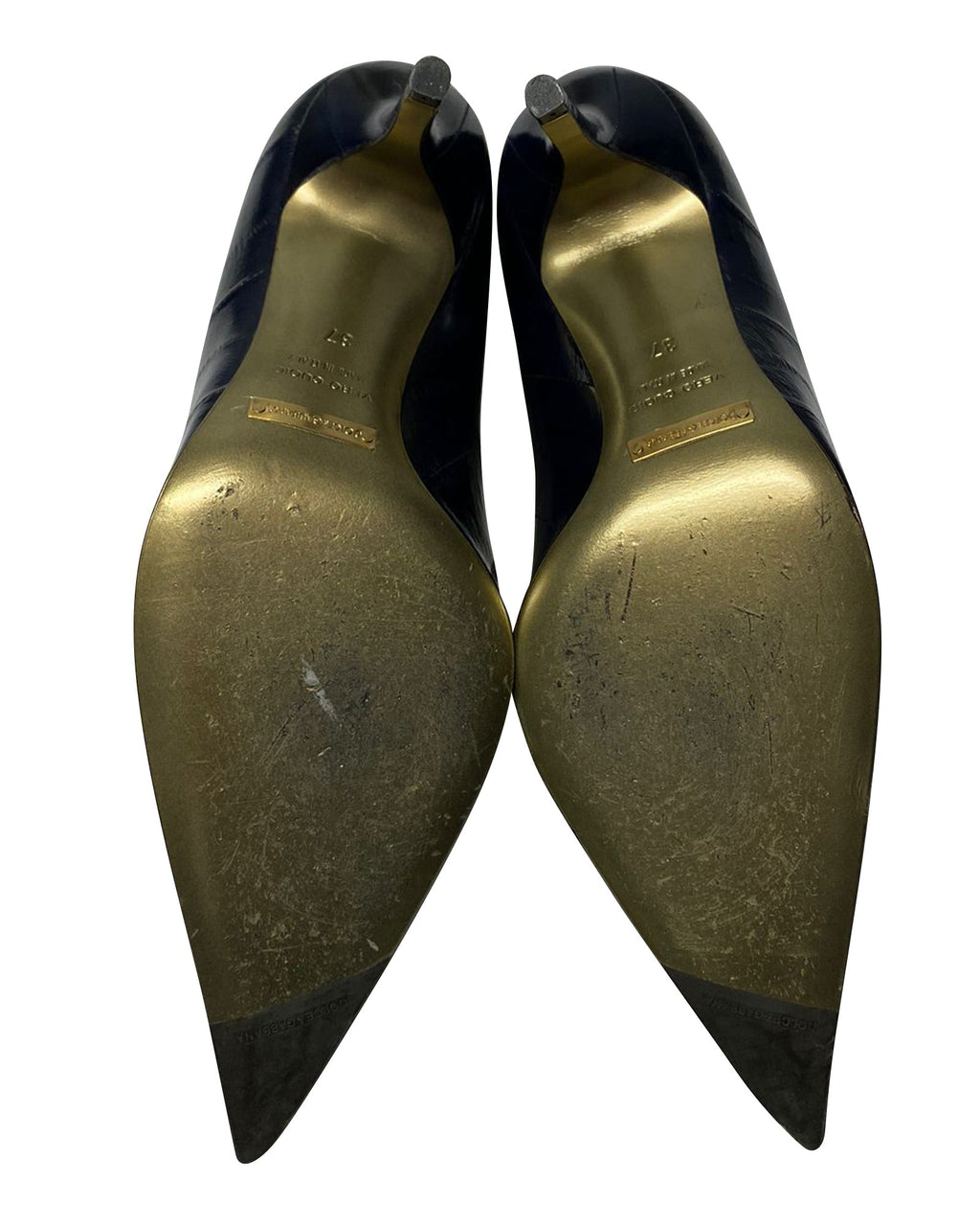Women's Dolce & Gabbana inale 60 Pumps in Black Eel Leather