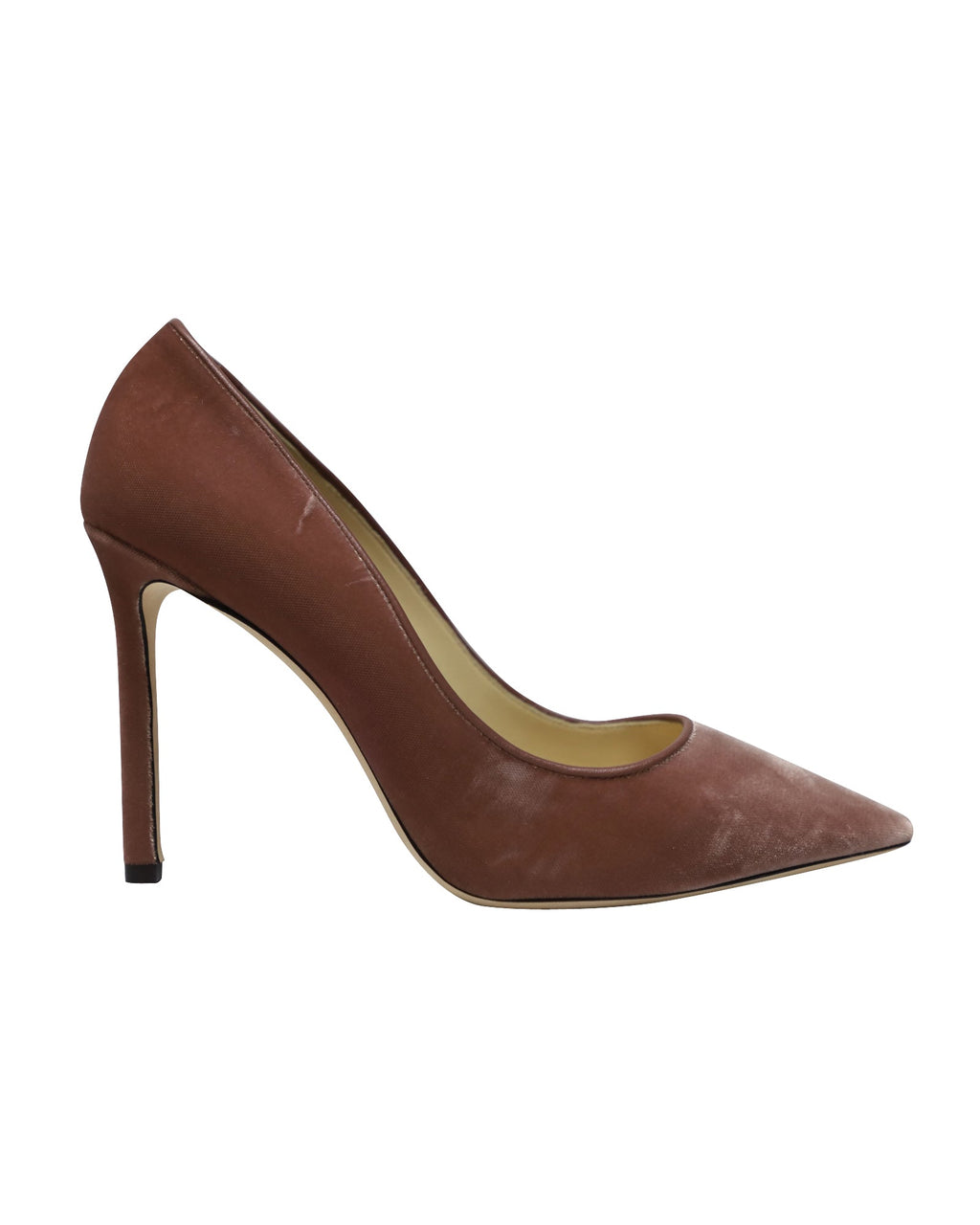 Women's Jimmy Choo Romy 100 Pumps in Pink Velveet