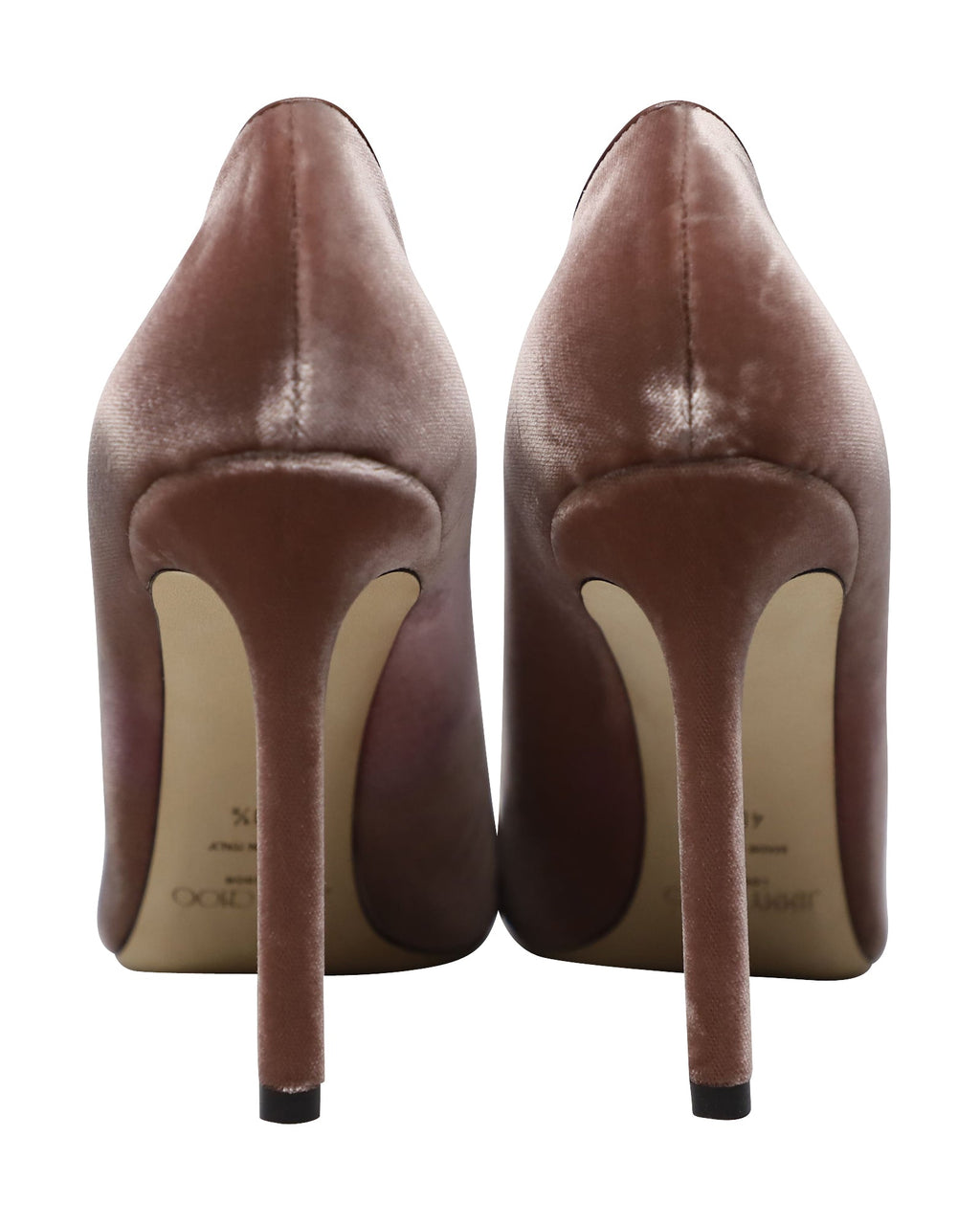 Women's Jimmy Choo Romy 100 Pumps in Pink Velveet