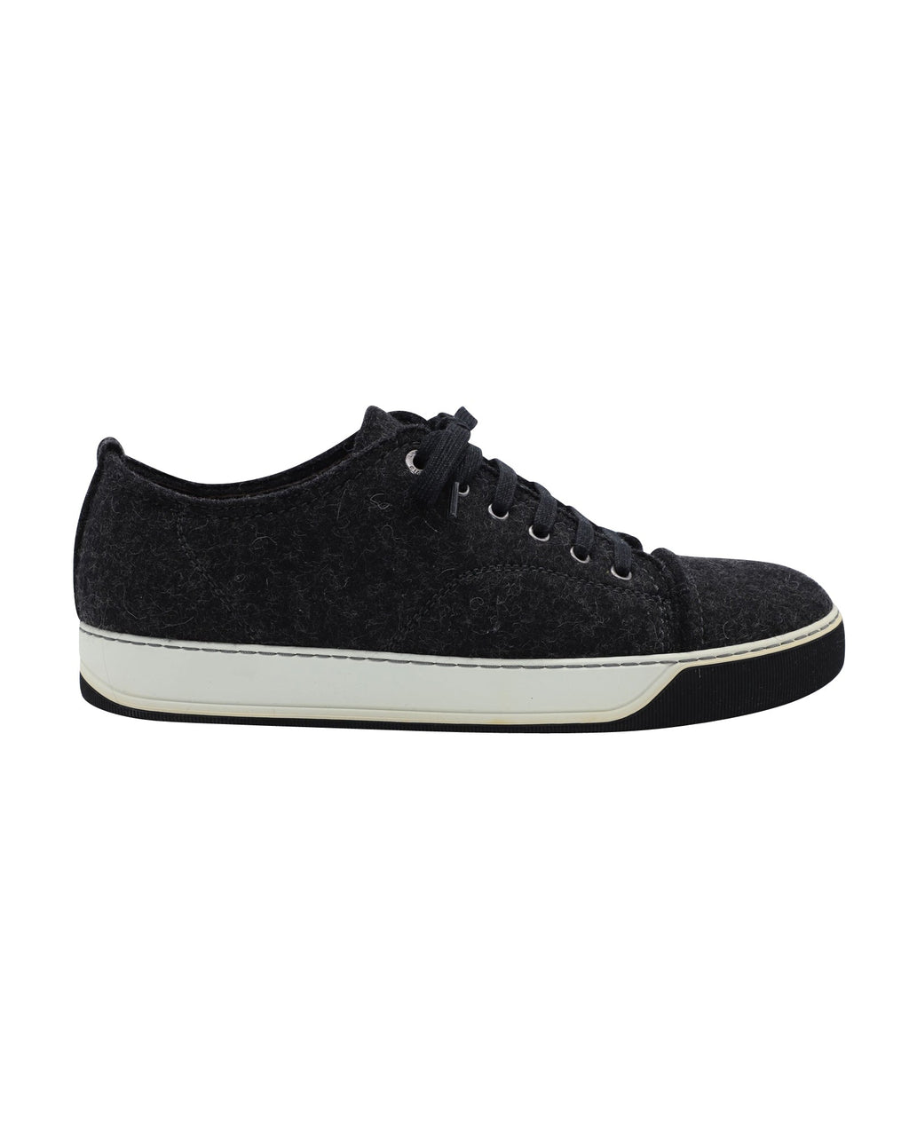 Men's Lanvin DDB1 Sneakers in Black Wool