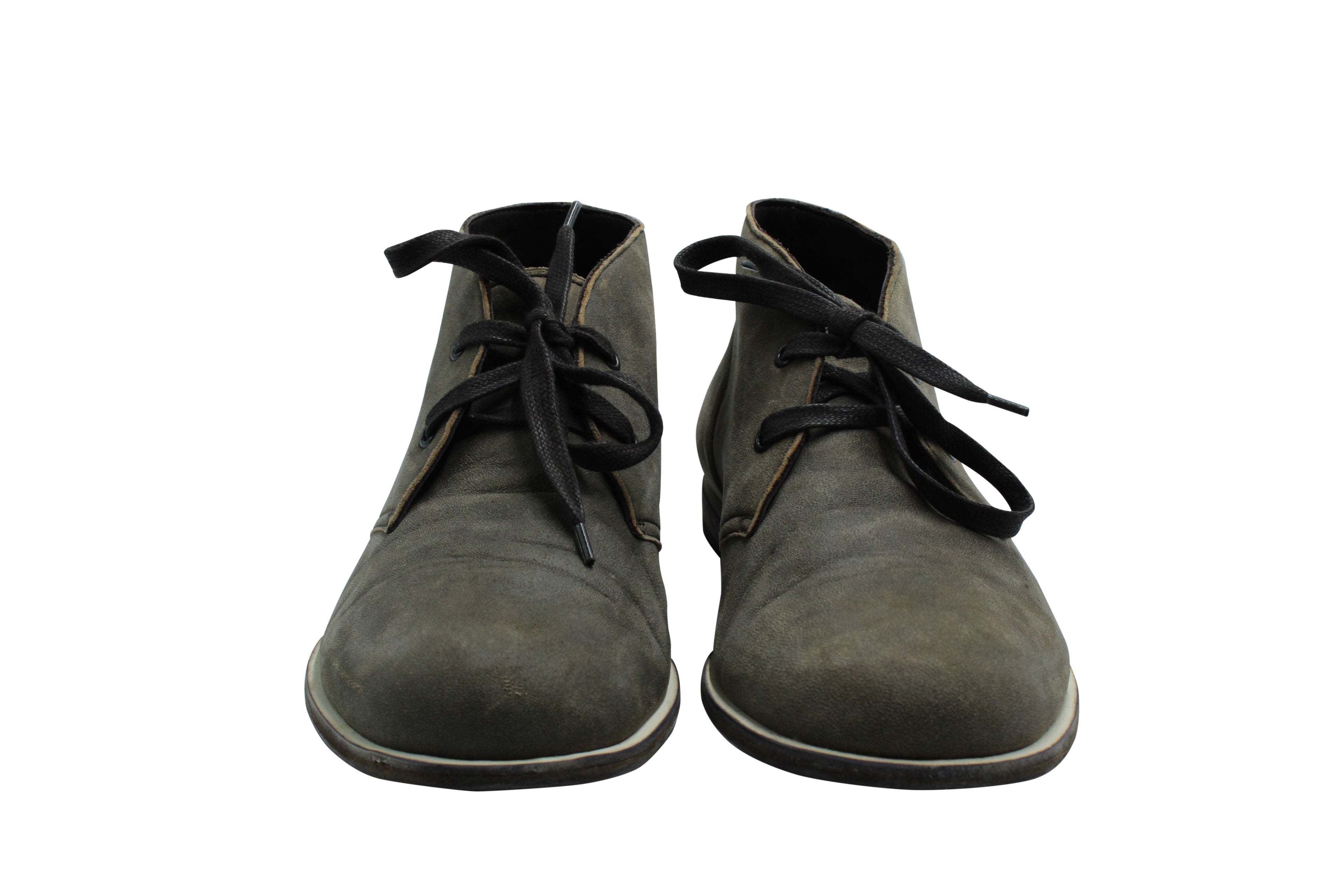 Men's Bottega Veneta Ankle Boots in Grey Suede