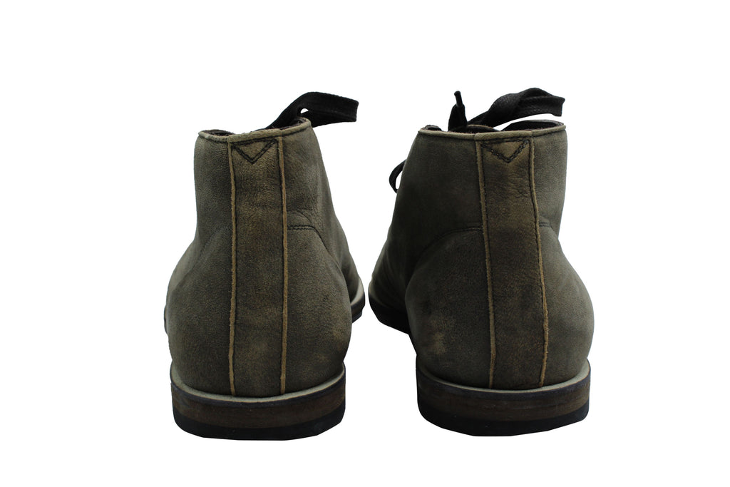Men's Bottega Veneta Ankle Boots in Grey Suede