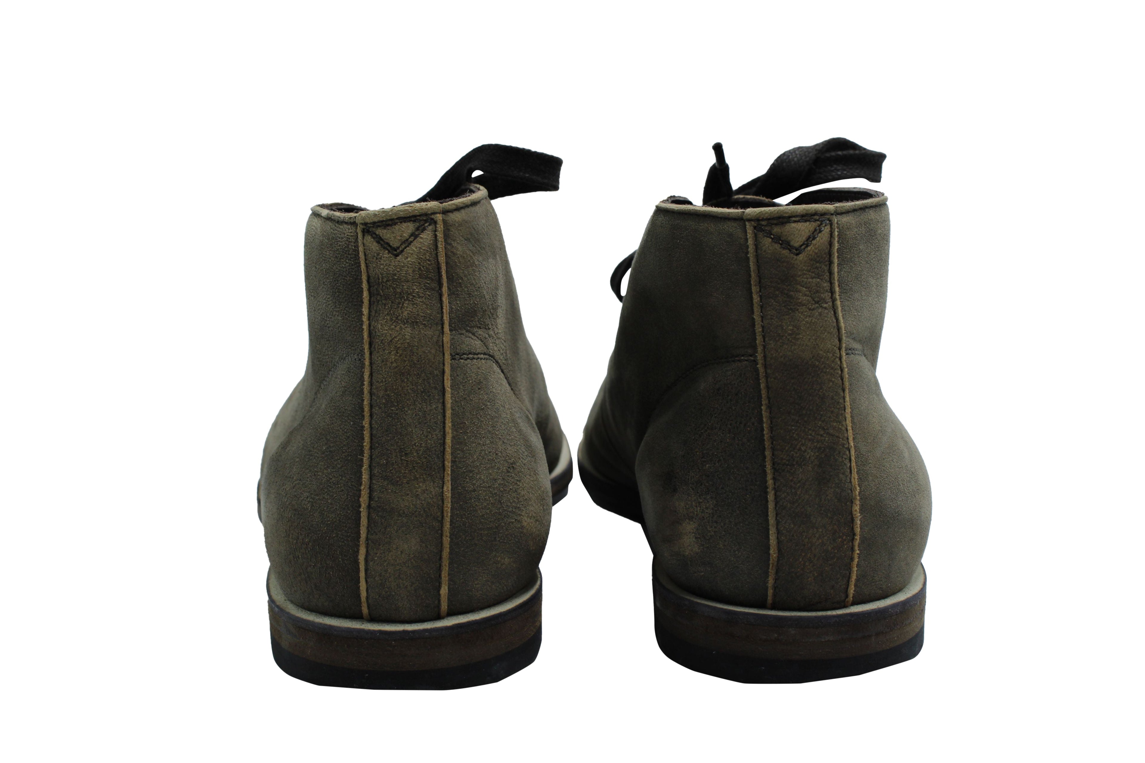 Men's Bottega Veneta Ankle Boots in Grey Suede