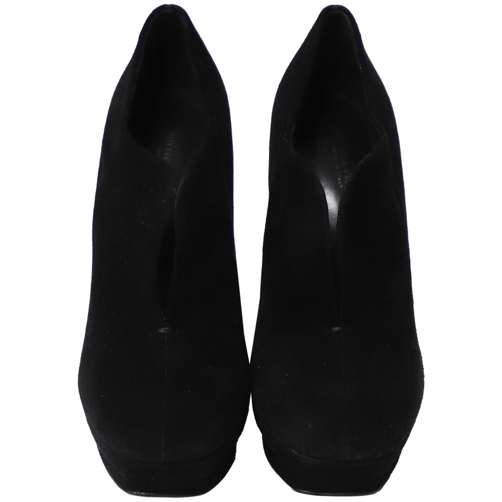 Women's Bottega Veneta Ankle Boots in Black Suede