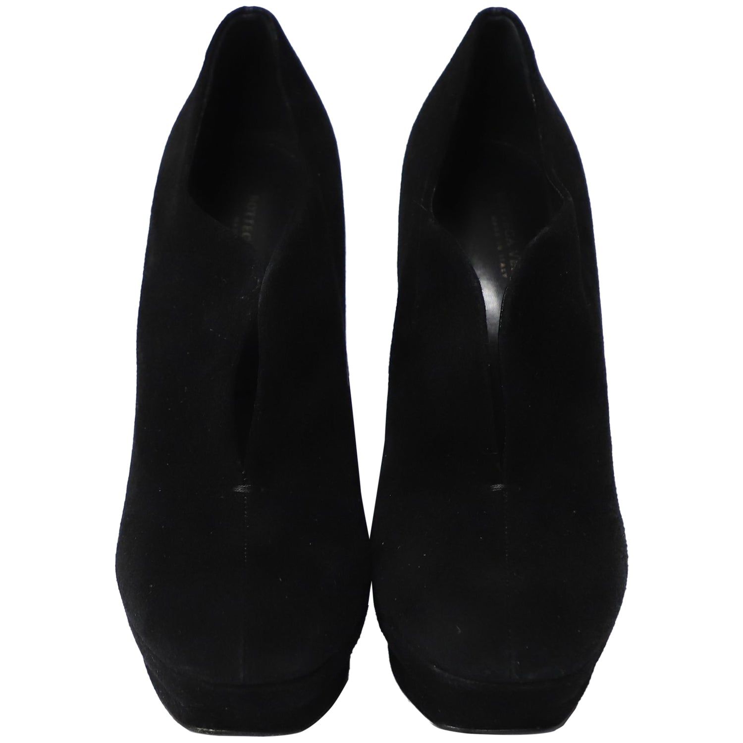 Women's Bottega Veneta Ankle Boots in Black Suede