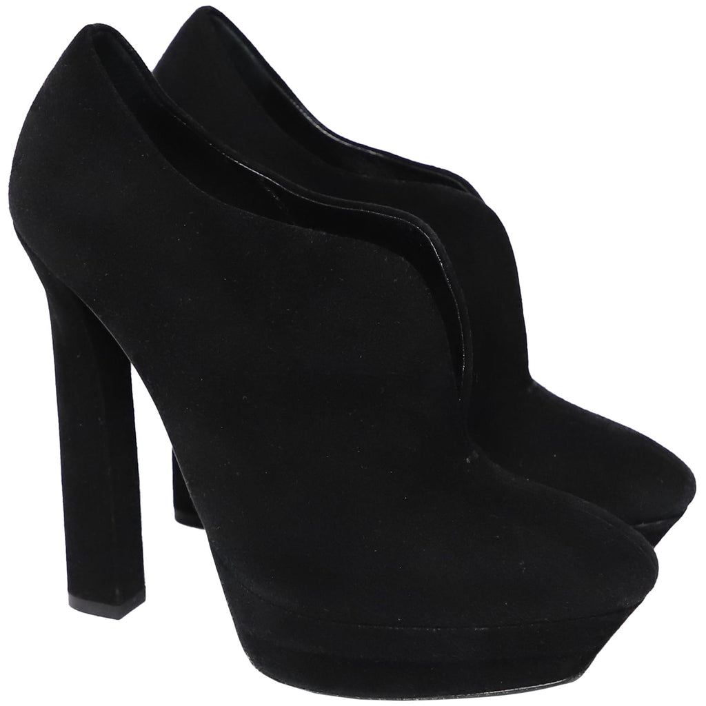 Women's Bottega Veneta Ankle Boots in Black Suede