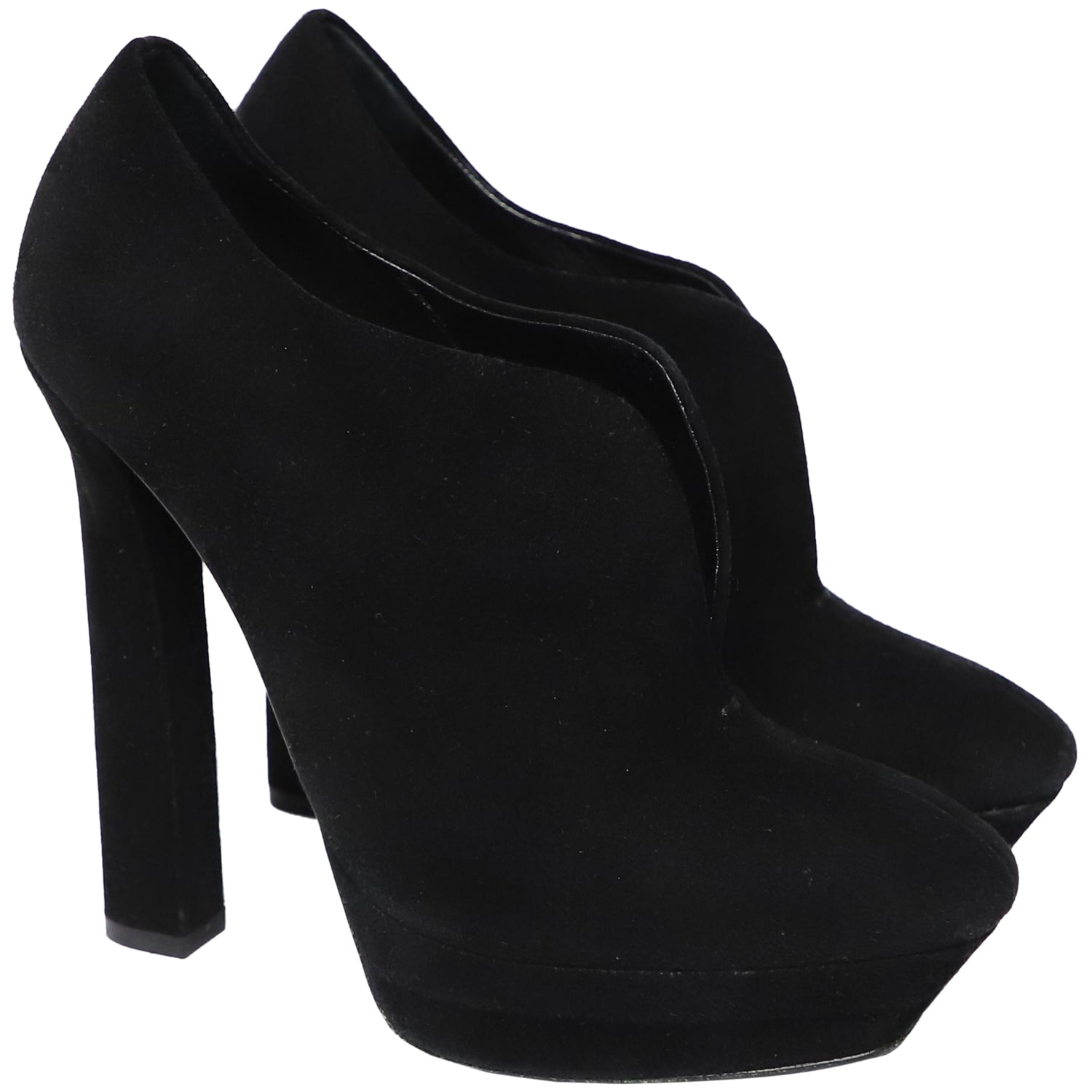Women's Bottega Veneta Ankle Boots in Black Suede