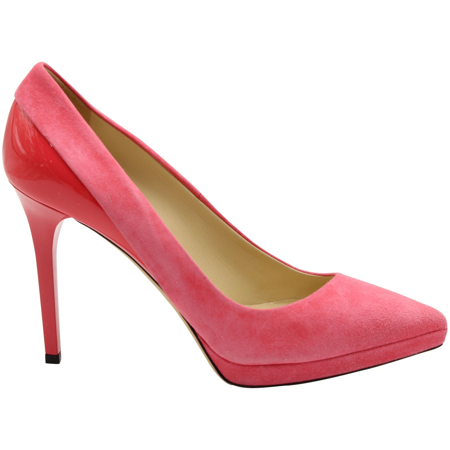 Women's Jimmy Choo Point-Toe Pumps in Pink Suede
