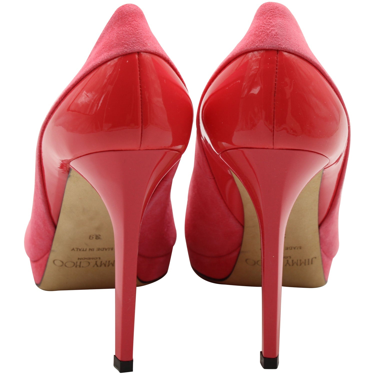 Women's Jimmy Choo Point-Toe Pumps in Pink Suede