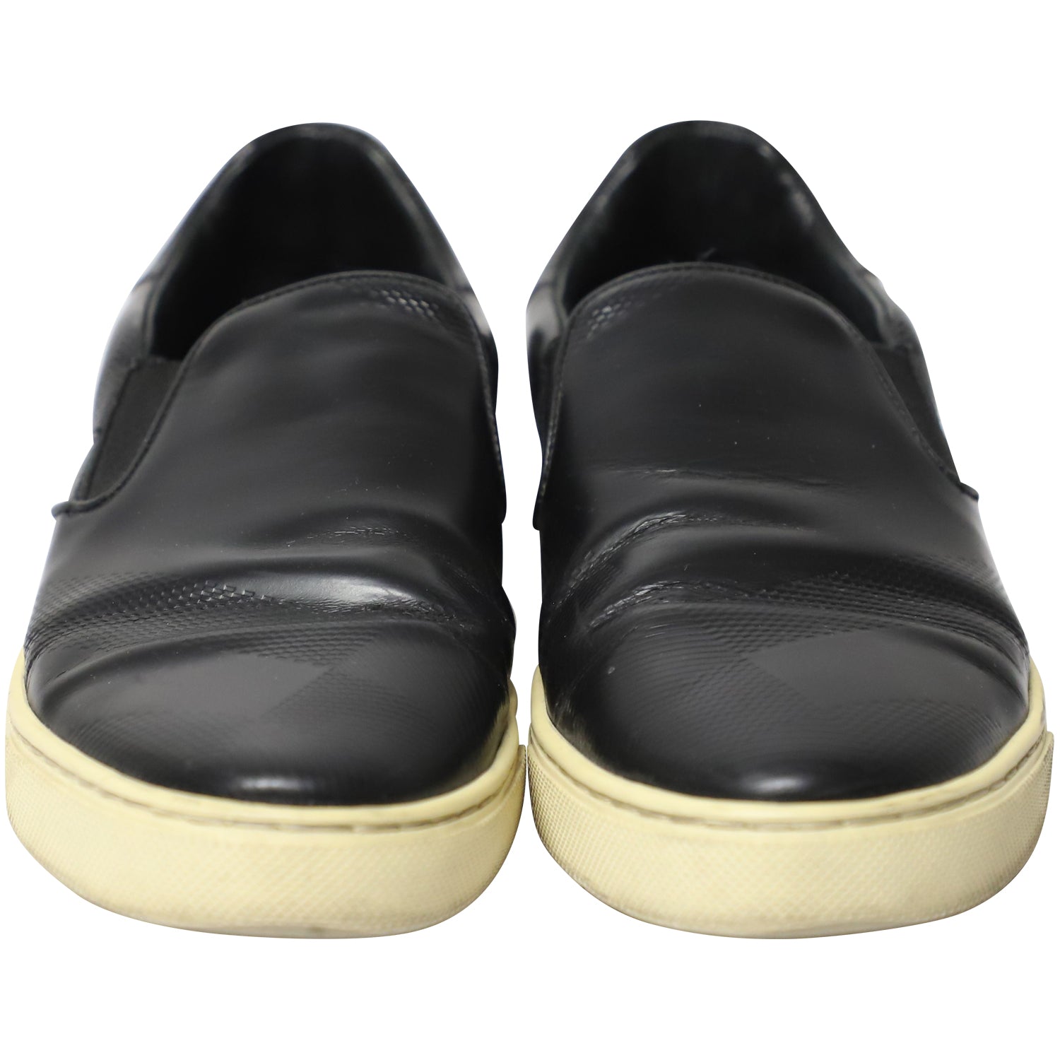 Burberry Sneakers in Black Leather
