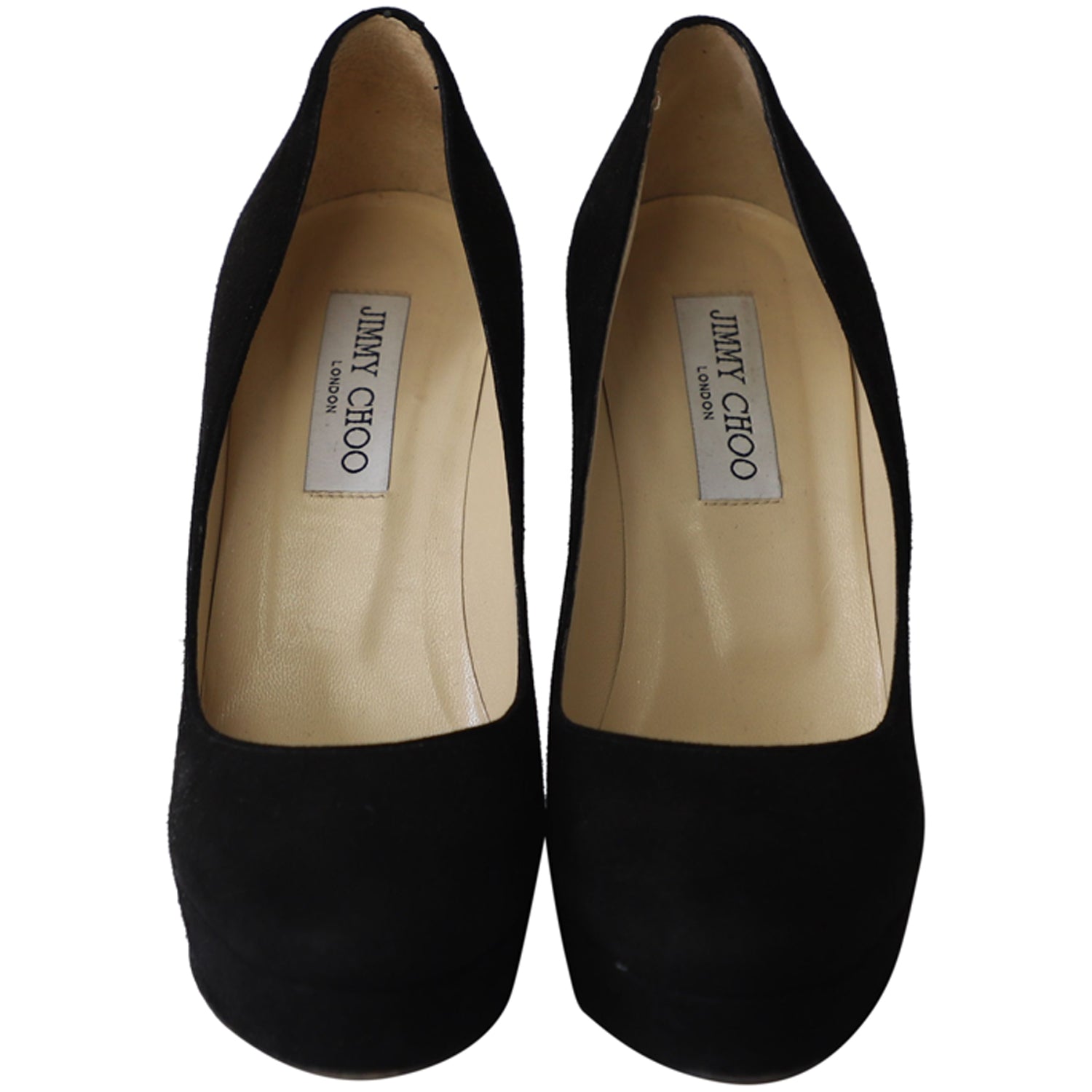 Women's Jimmy Choo Cosmic Platform Pumps in Black Suede