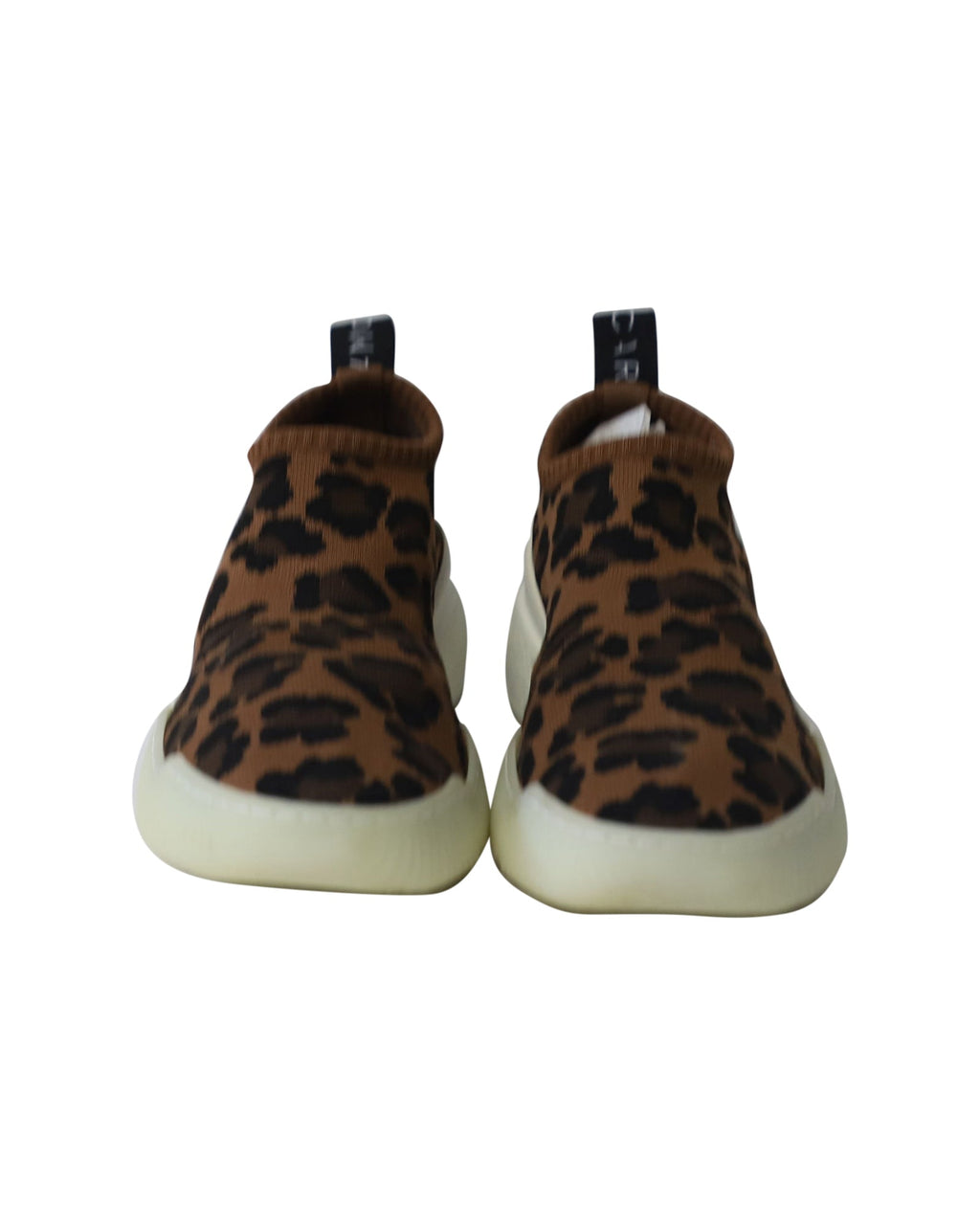 Women's Stella Mccartney Slip-On Sneakers in Leopard Print Jacquard Knit