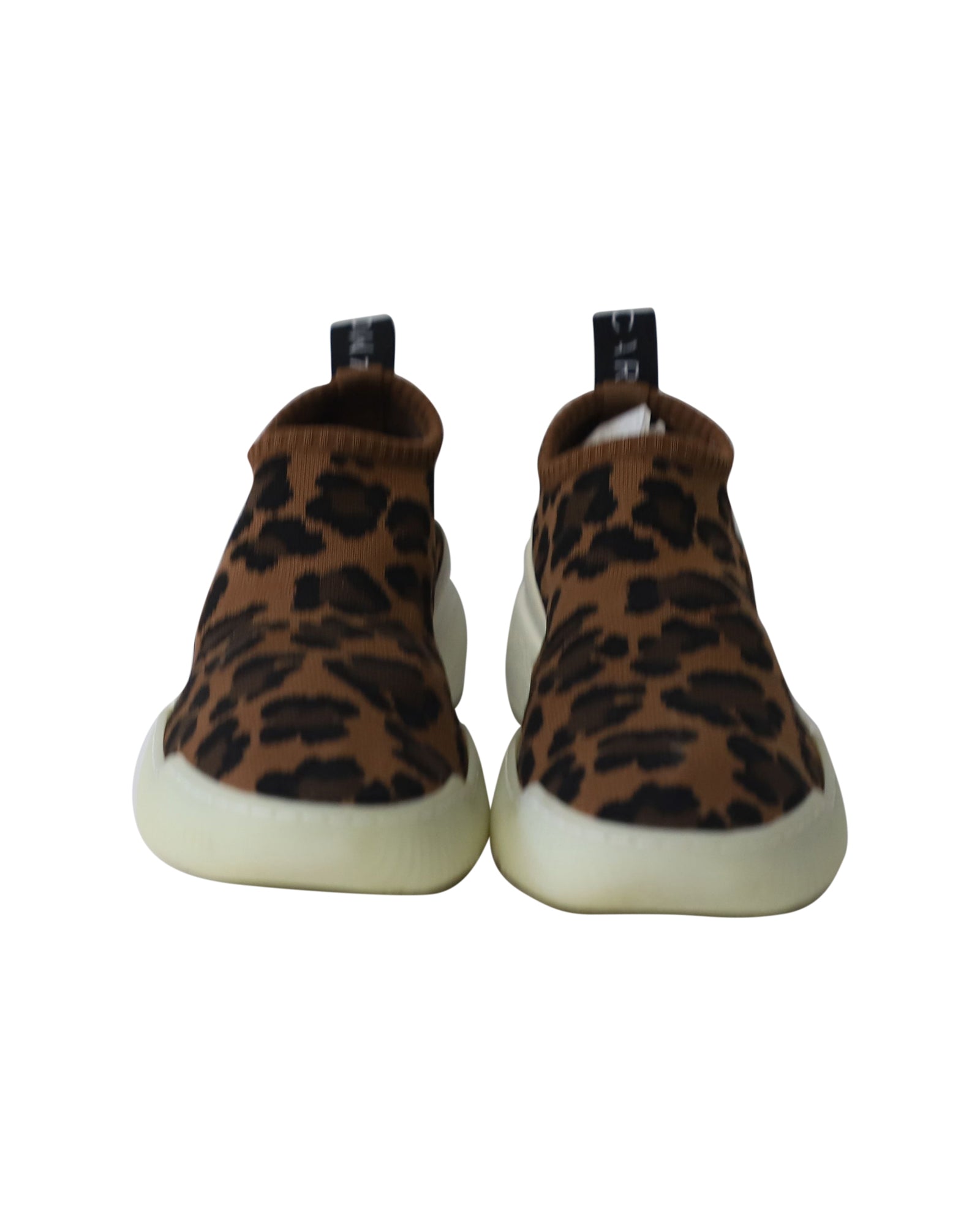 Women's Stella Mccartney Slip-On Sneakers in Leopard Print Jacquard Knit