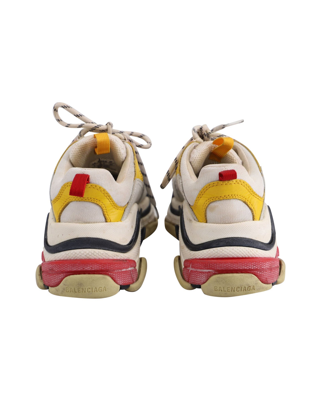 Balenciaga Triple S Sneakers in Multicolor Leather and Mesh