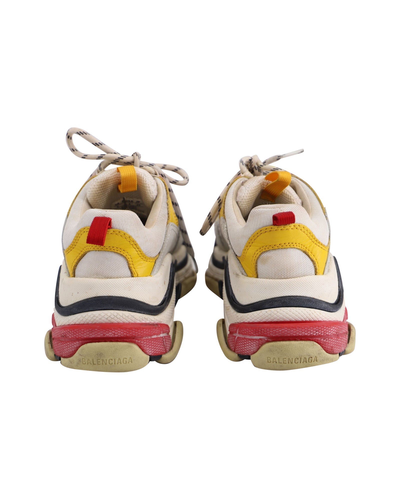 Balenciaga Triple S Sneakers in Multicolor Leather and Mesh