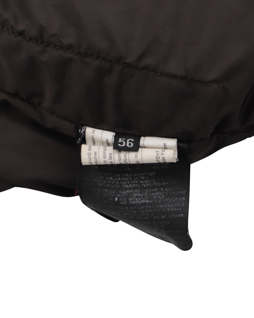 Prada Shearling Trim Bomber Jacket in Brown Suede