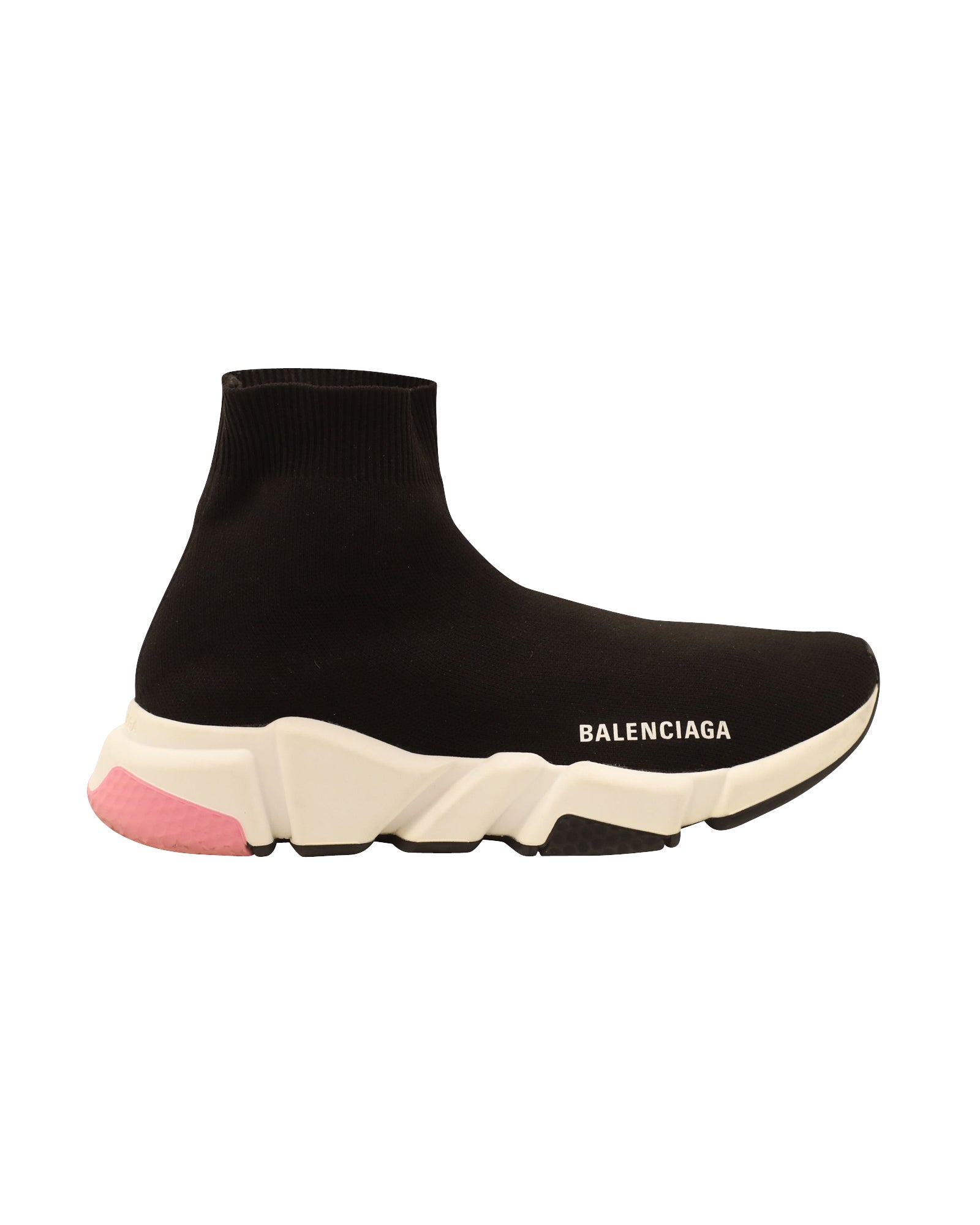 Women's Balenciaga Speed Sneakers in Black Polyester