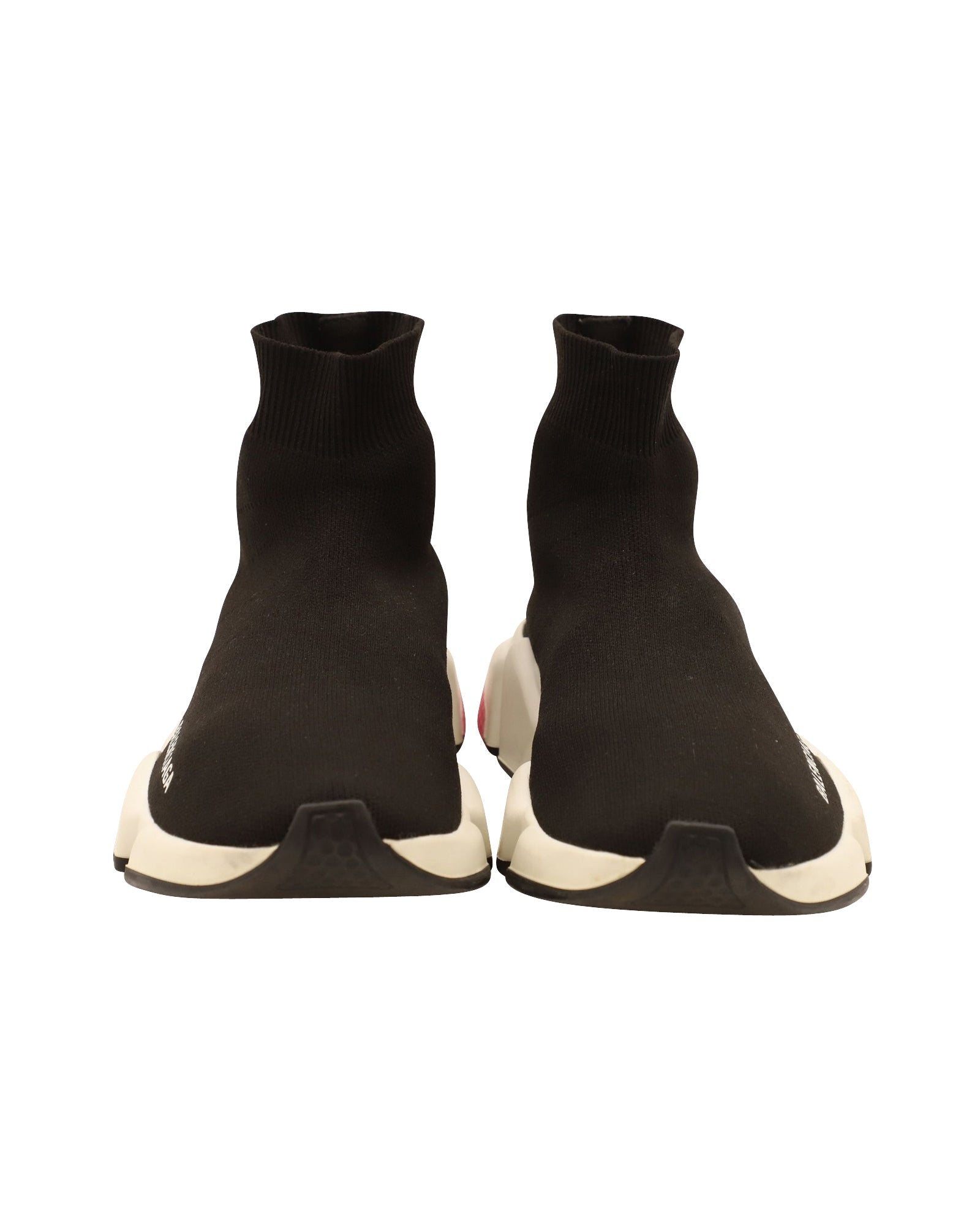 Women's Balenciaga Speed Sneakers in Black Polyester