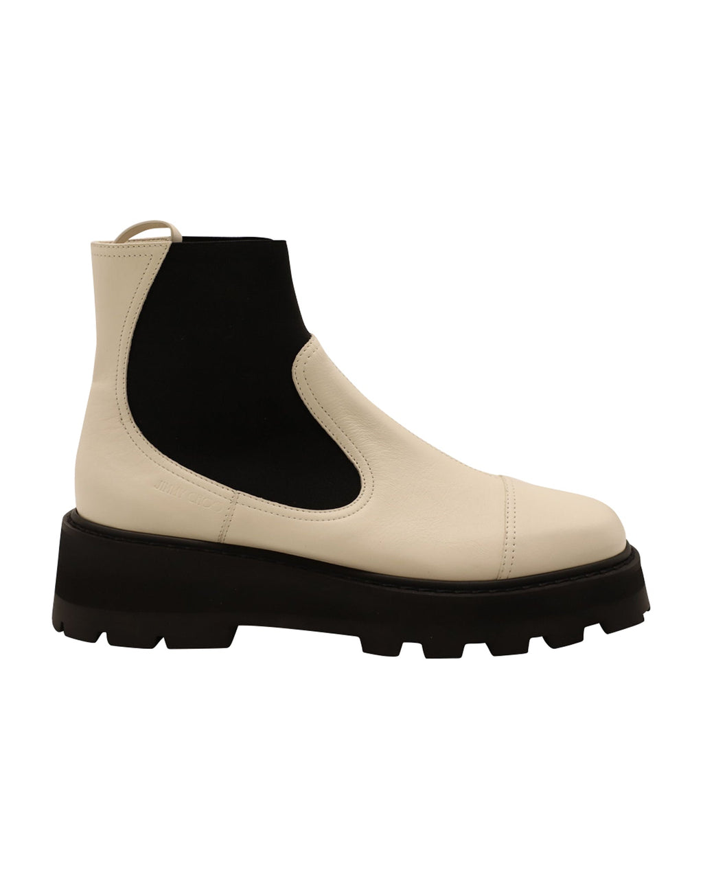 Women's Jimmy Choo Clayton Boots in White Leather