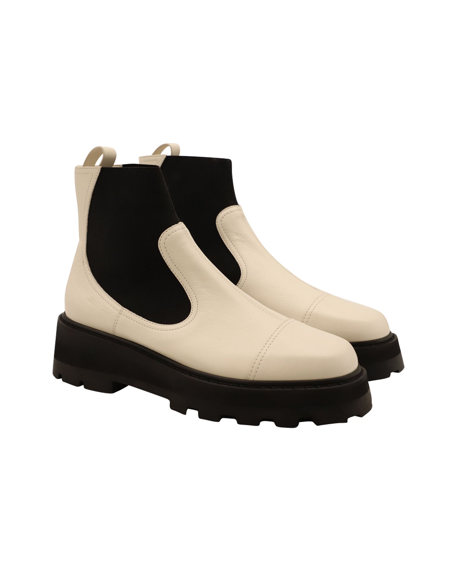 Women's Jimmy Choo Clayton Boots in White Leather