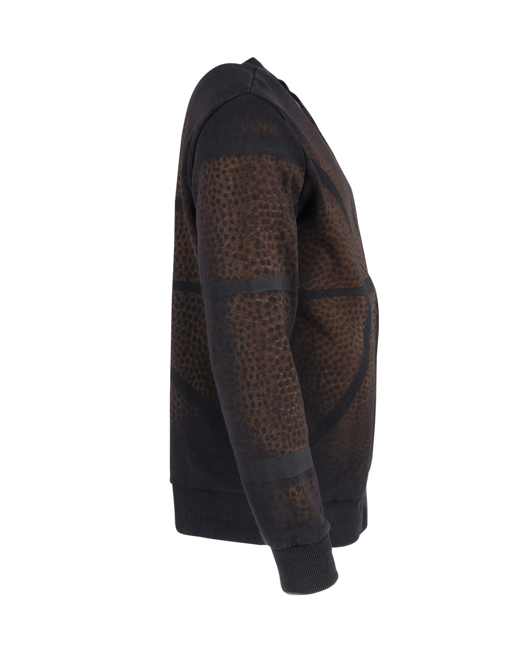Givenchy Basketball Print Sweater in Brown Cotton
