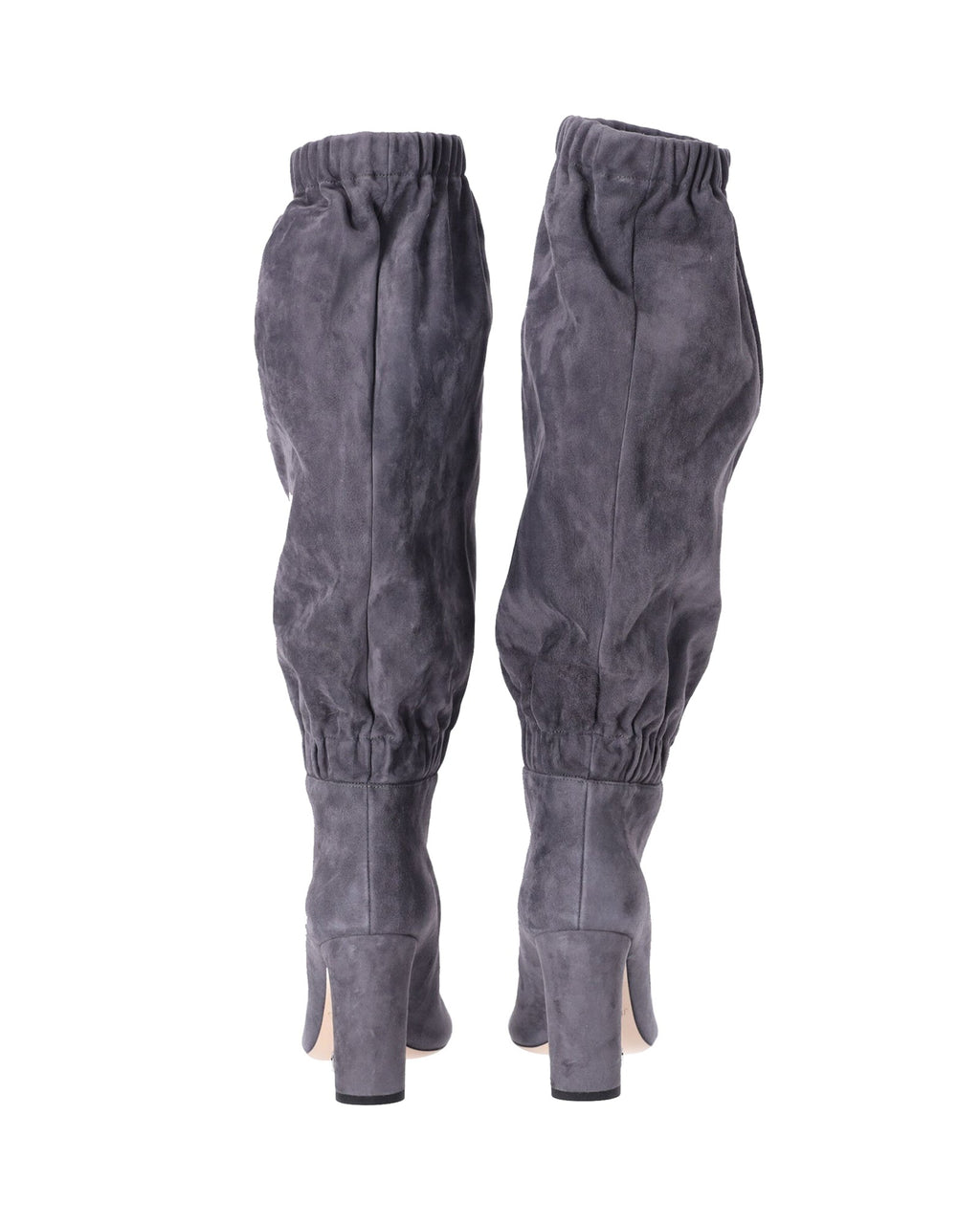 Women's Jimmy Choo Maxyn 85 Knee-high Boots in Grey Suede