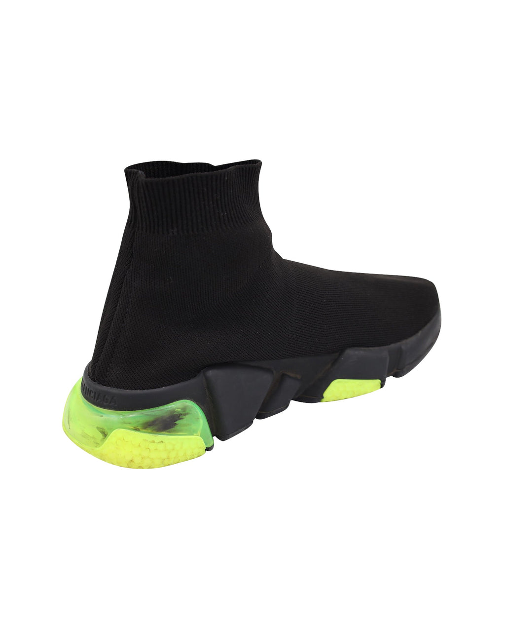 Women's Balenciaga Speed Trainers in Clearsole Yellow Fluo Polyester