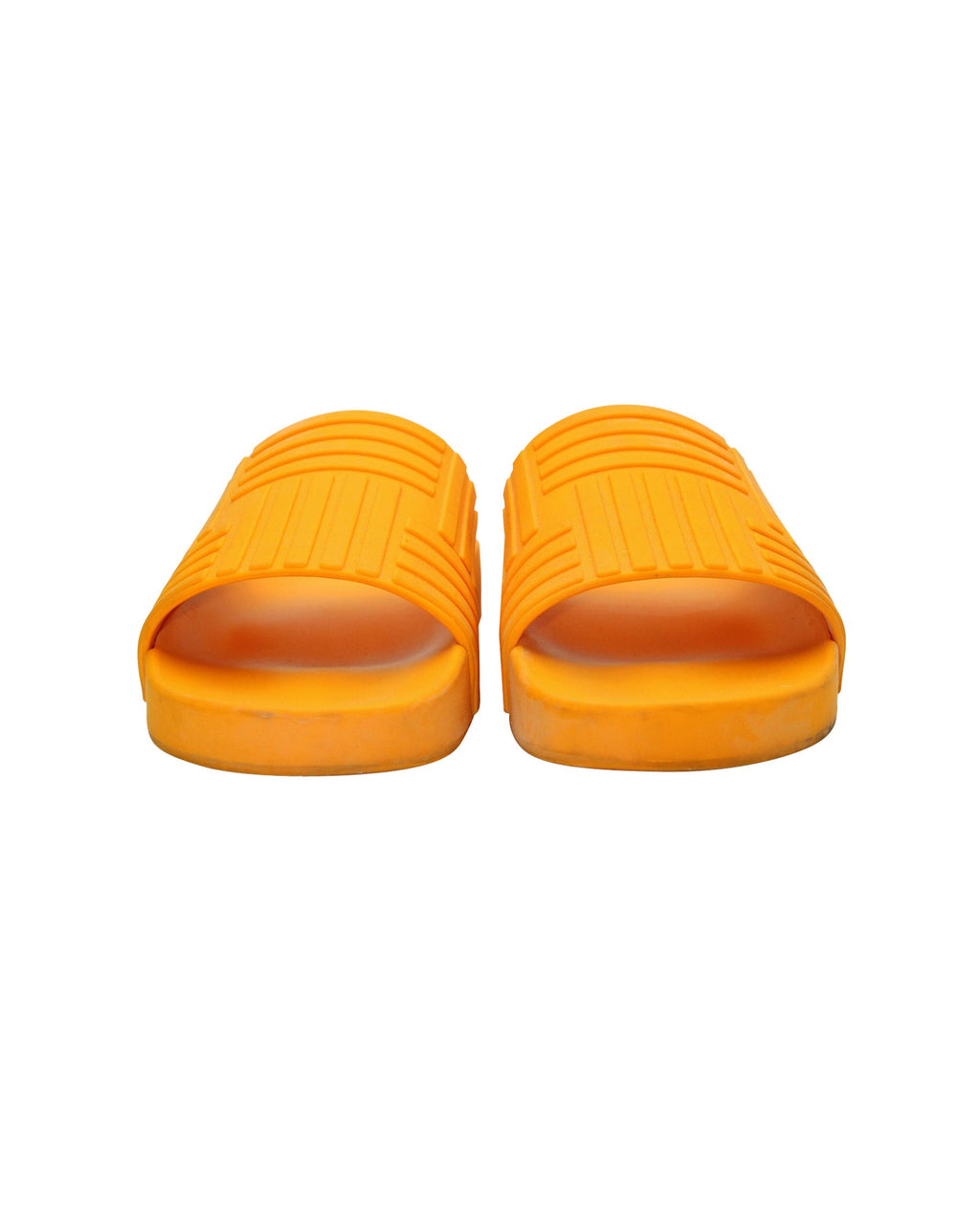 Women's Bottega Veneta Slides in Orange Rubber