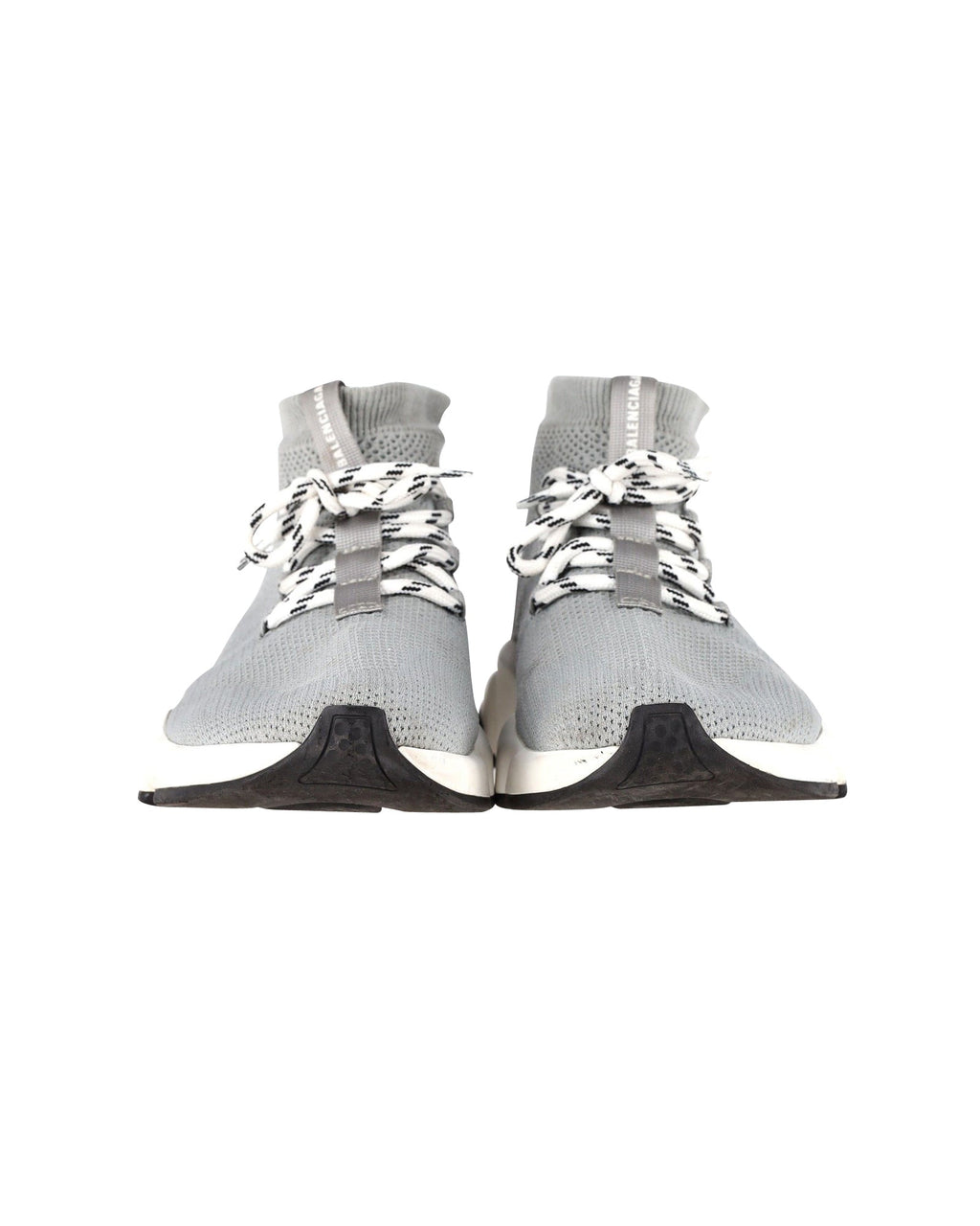 Men's Balenciaga Speed 2 Lace Up Sneakers in Grey Polystyrene