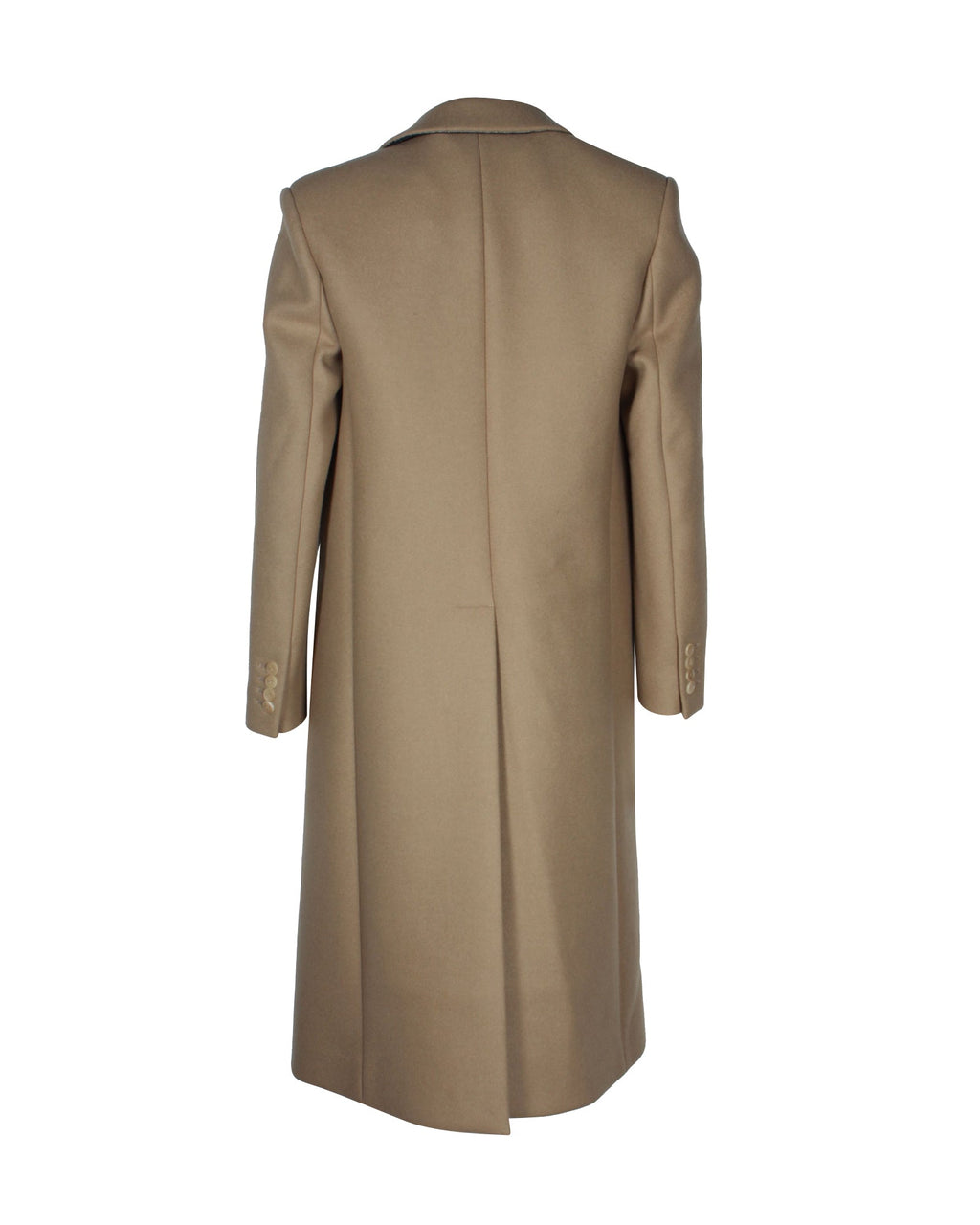 The Row Demi Trench Coat in Brown Wool
