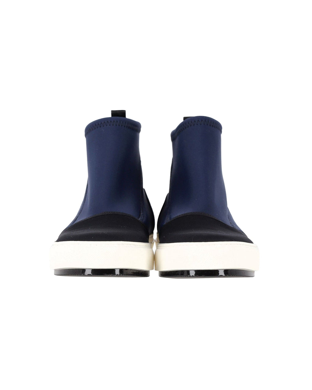 Women's Marni Neoprene Sneaker Boots in Blue Neoprene