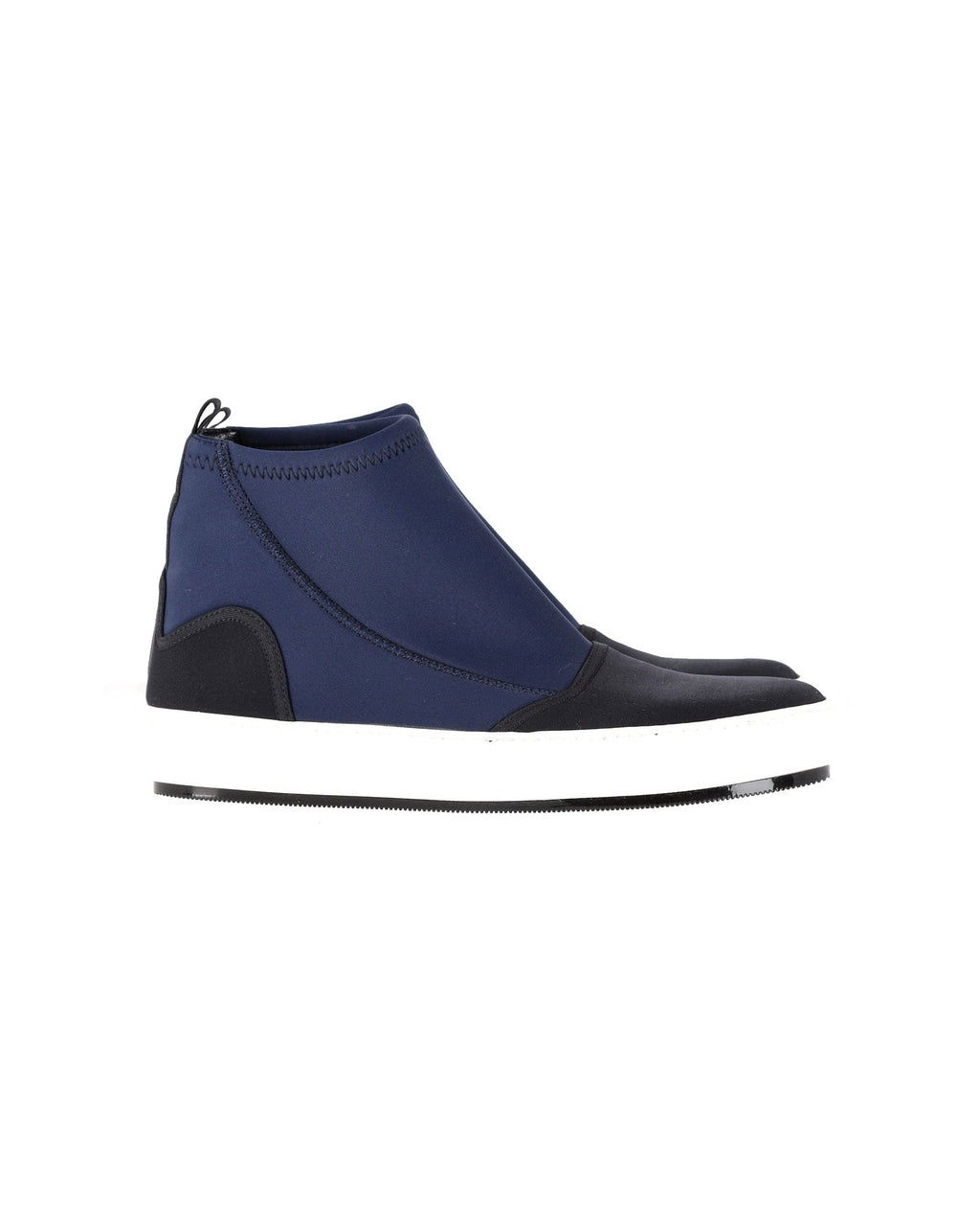 Women's Marni Neoprene Sneaker Boots in Blue Neoprene