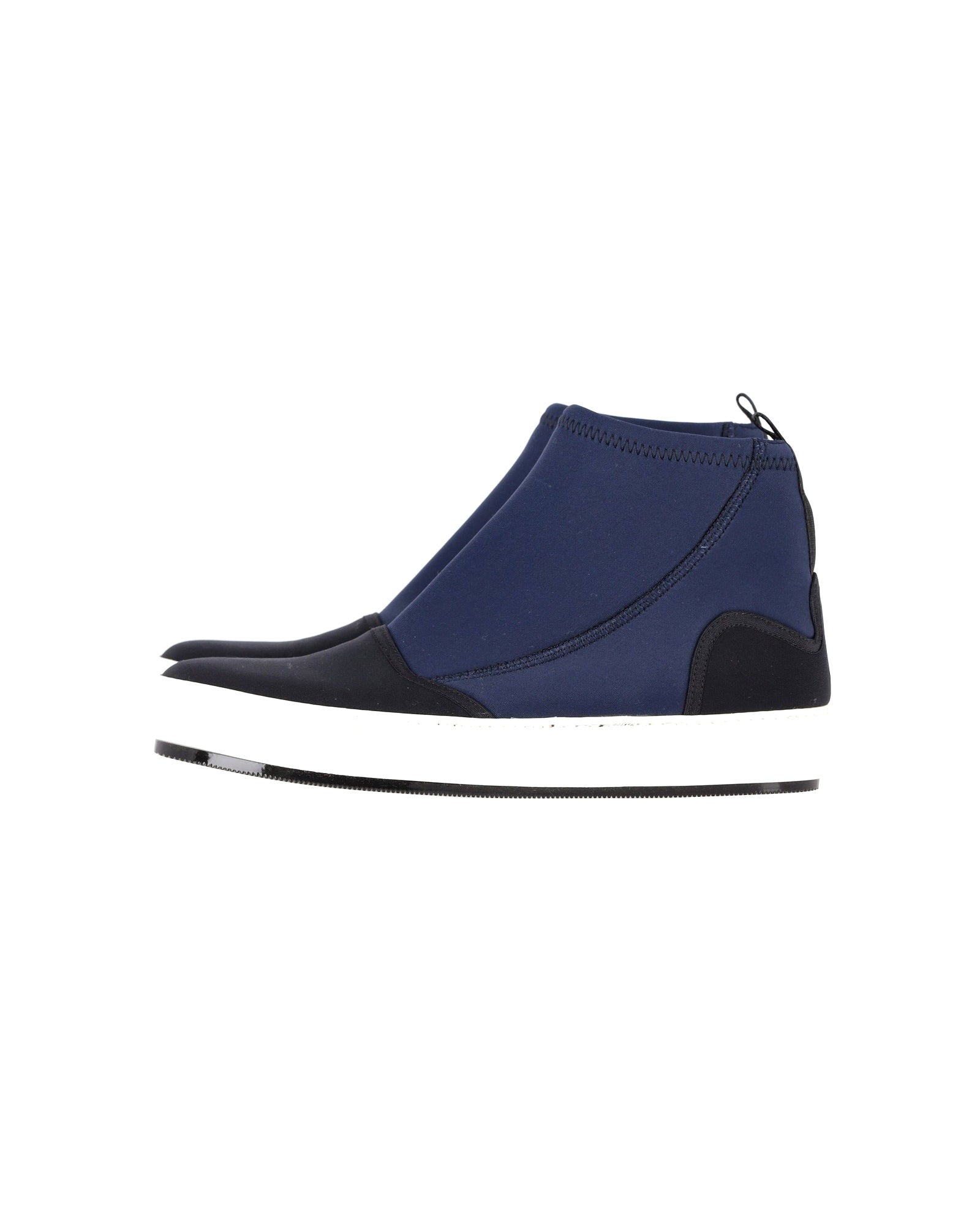 Women's Marni Neoprene Sneaker Boots in Blue Neoprene