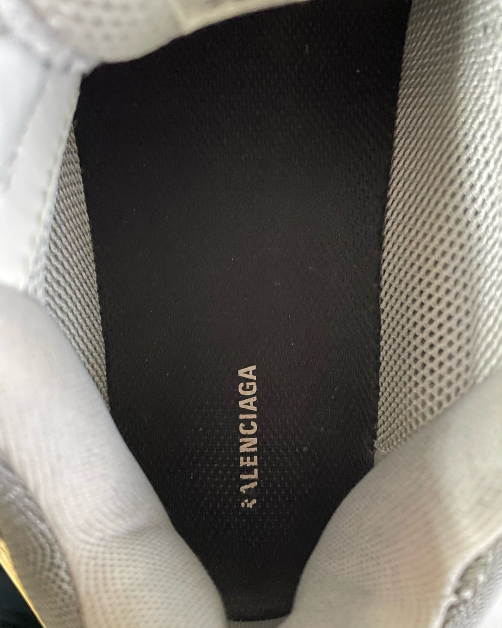 Women's Balenciaga Triple S Sneakers in Grey Polyurethane