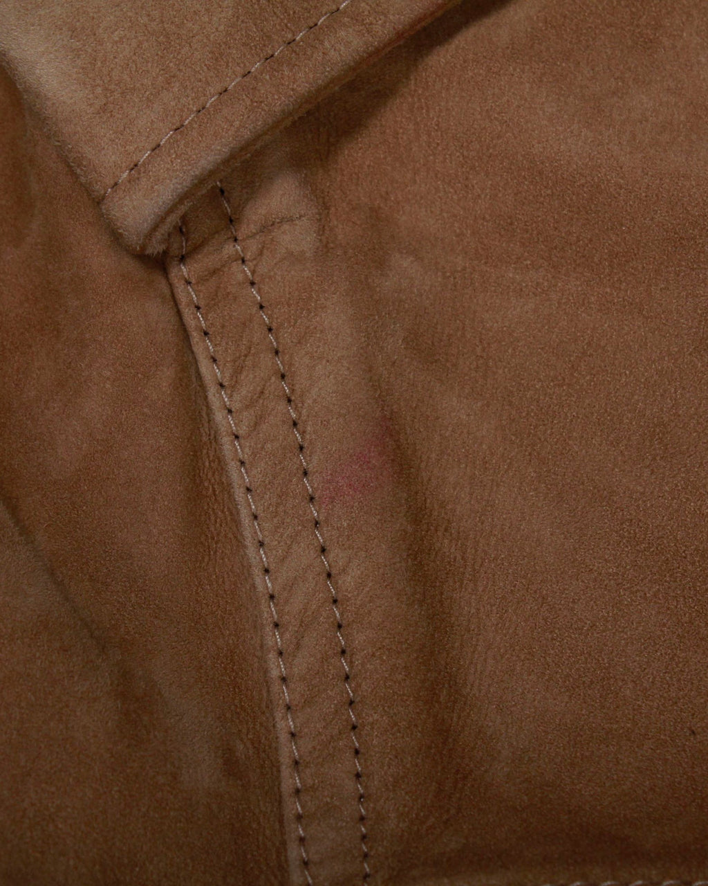 Saint Laurent Utility Jacket in Brown Suede