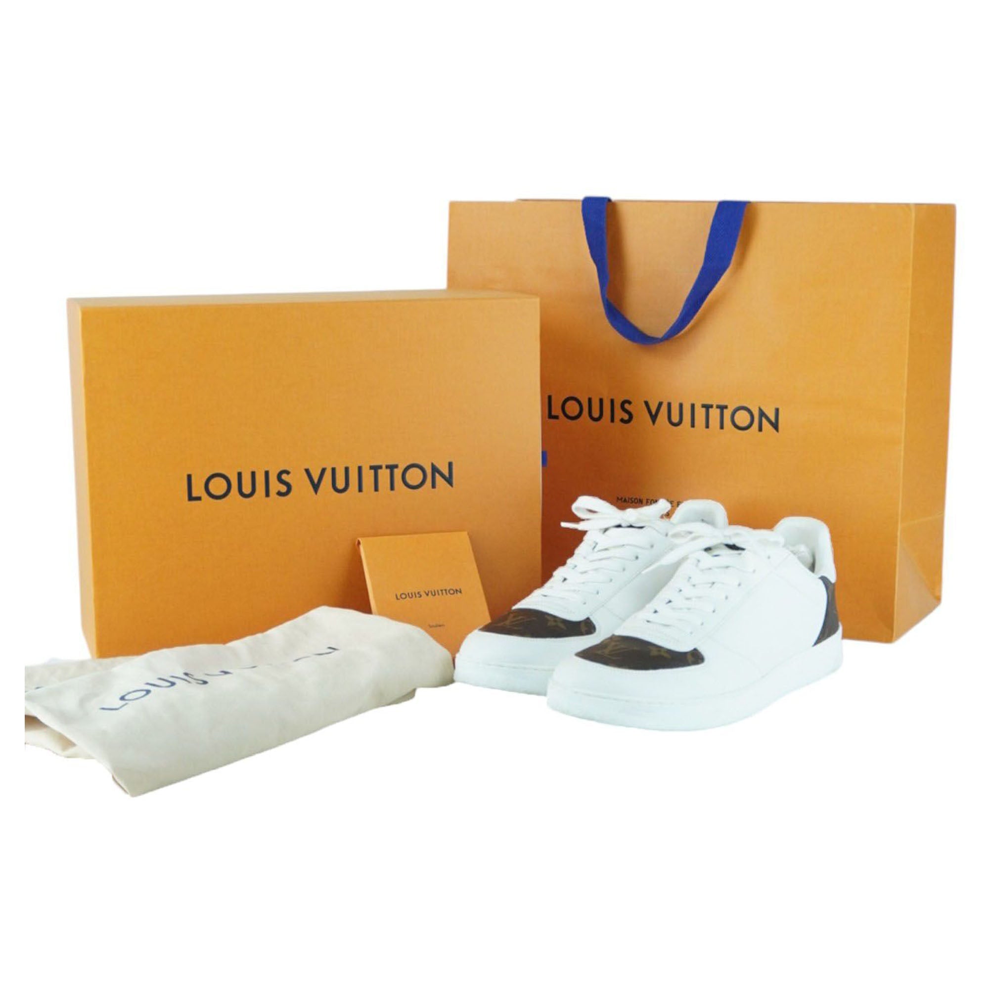 Louis Vuitton White Rivoli Sneakers