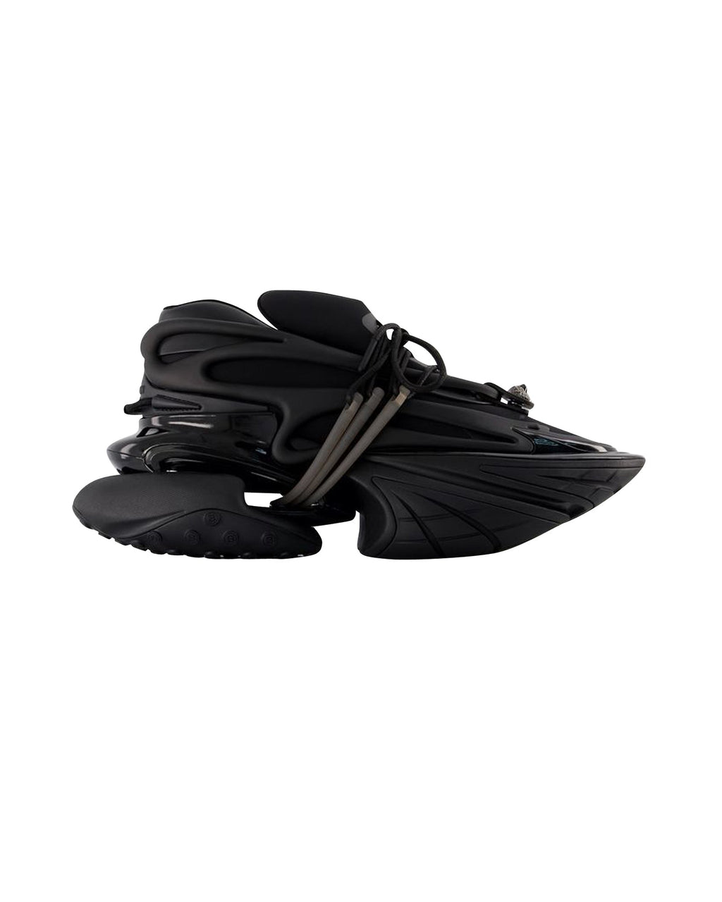 Unicorn Sneakers - Balmain - Leather - Black