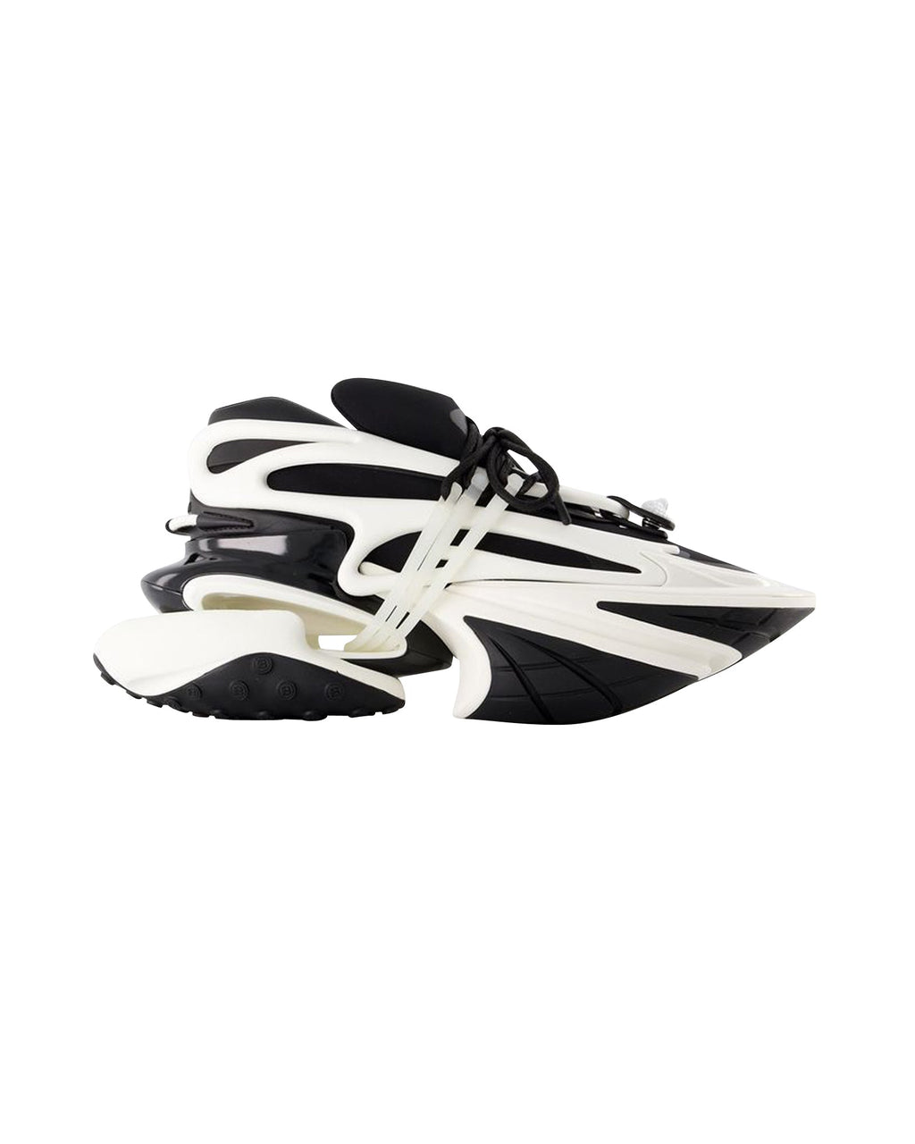 Unicorn Sneakers - Balmain - Leather - Black/ White